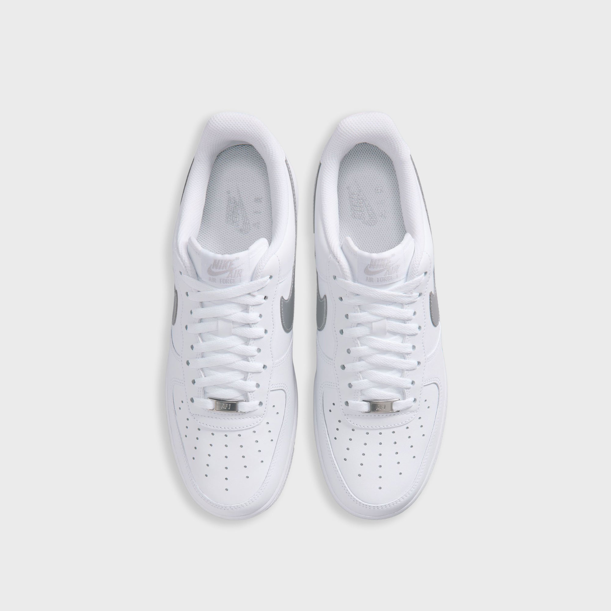 Nike Air Force 1 '07 LV8 - White / Metallic Silver – Kith Japan