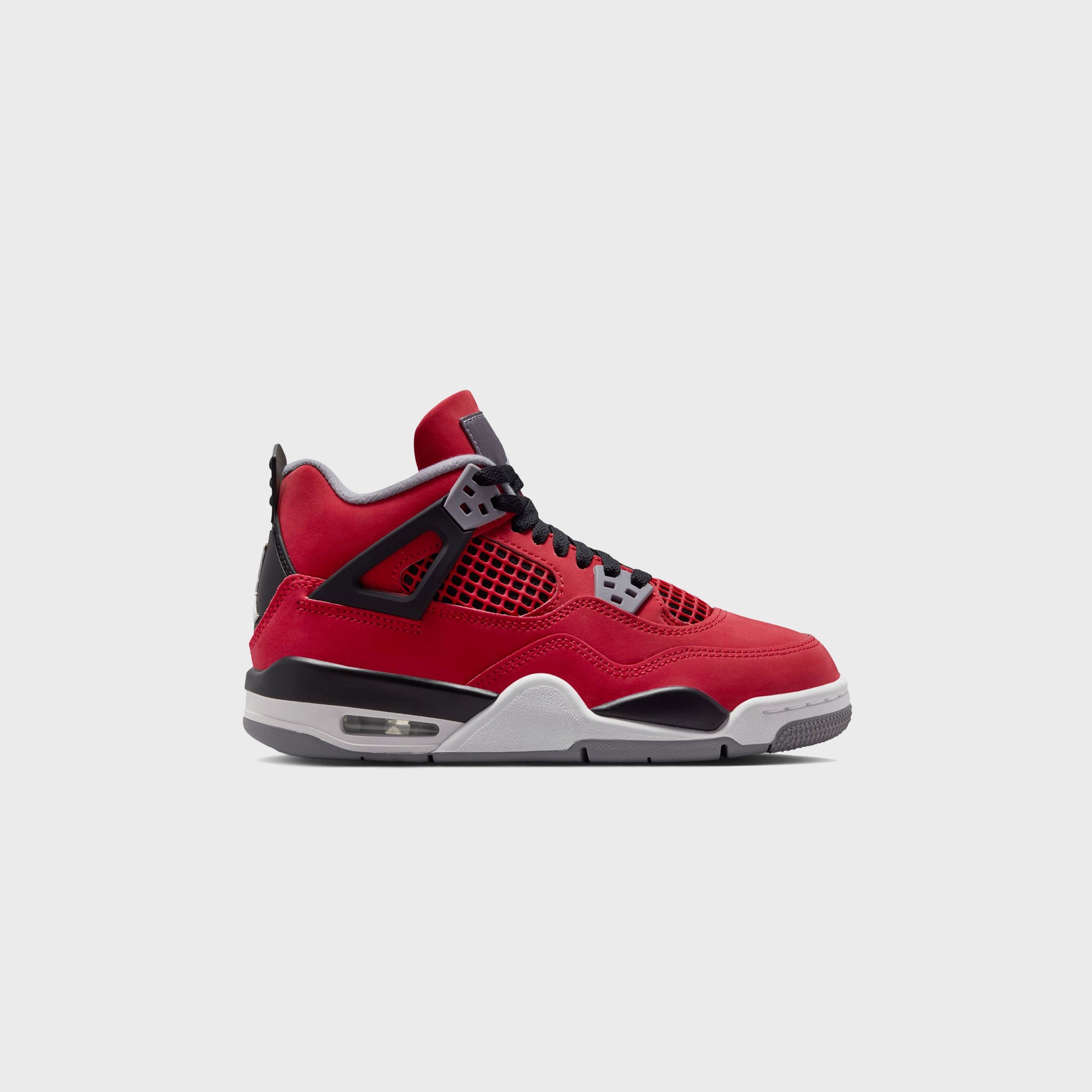 Jordan GS Air Jordan 4 Retro - Fire Red / White / Black / Cement Grey