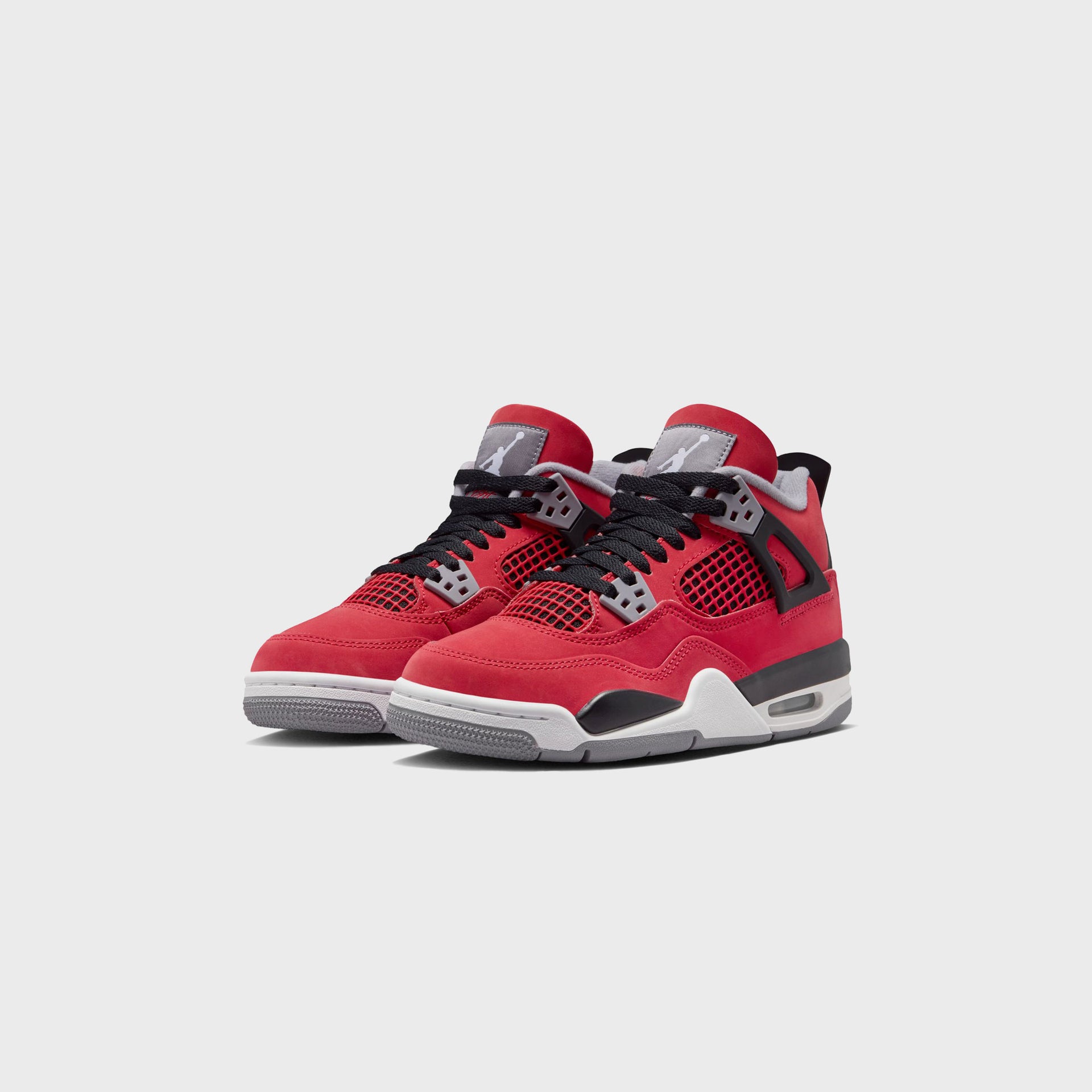 Jordan GS Air Jordan 4 Retro - Fire Red / White / Black / Cement Grey