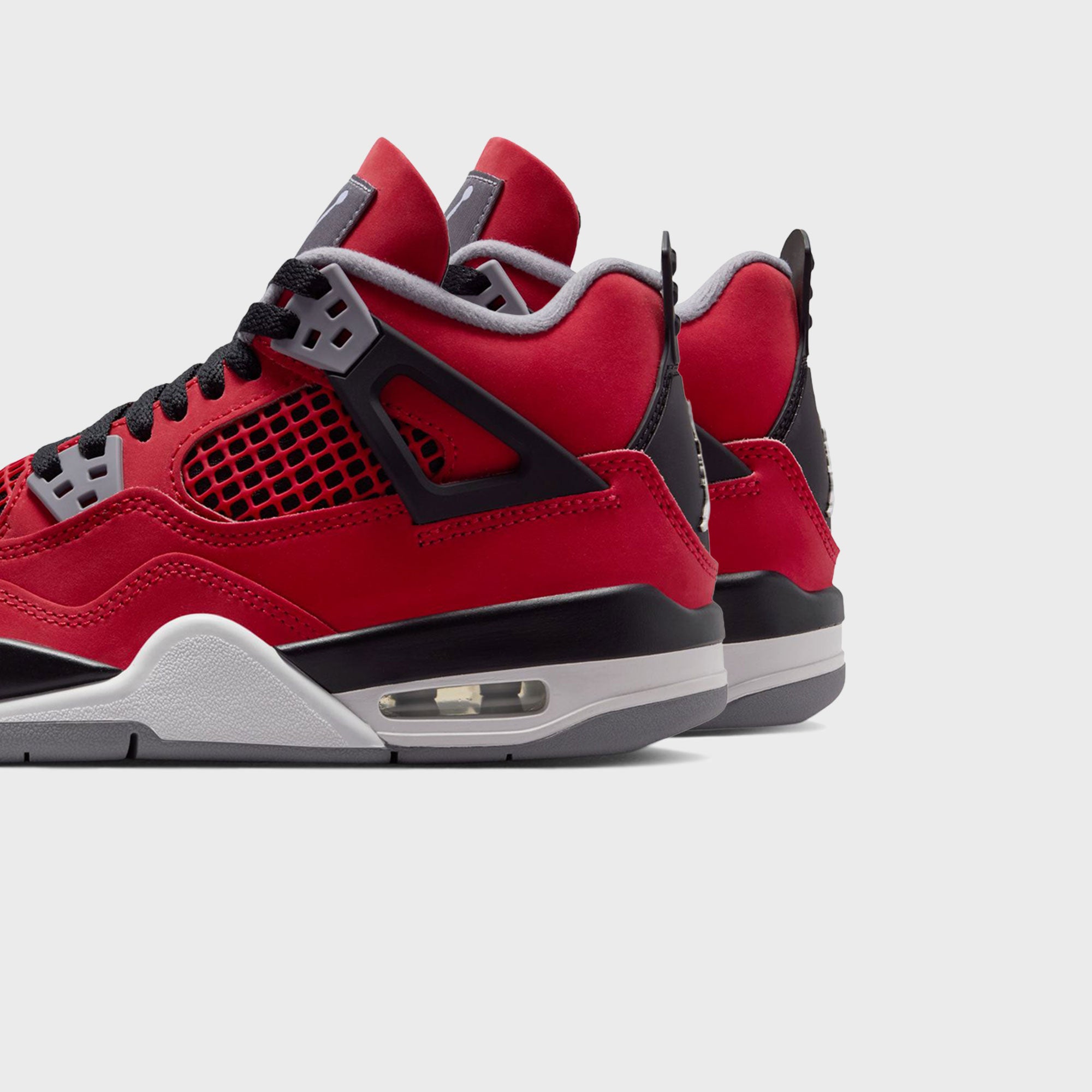 シューズ(男性用) AIR JORDAN 4 RETRO GS FIRE RED Jordan GS Air Jordan 4 Retro - Fire Red / White / Black / Cement