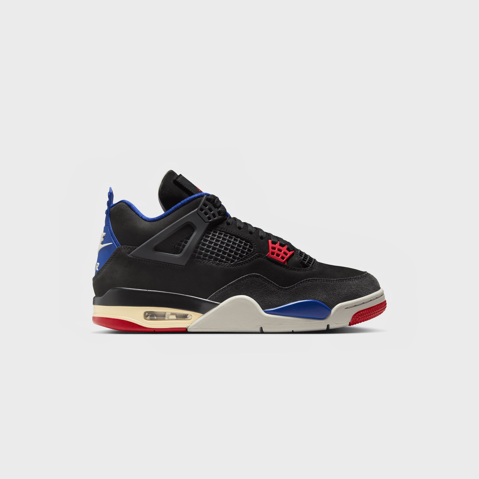 Jordan Air Jordan 4 Retro - Black / Fire Red / Deep Royal Blue
