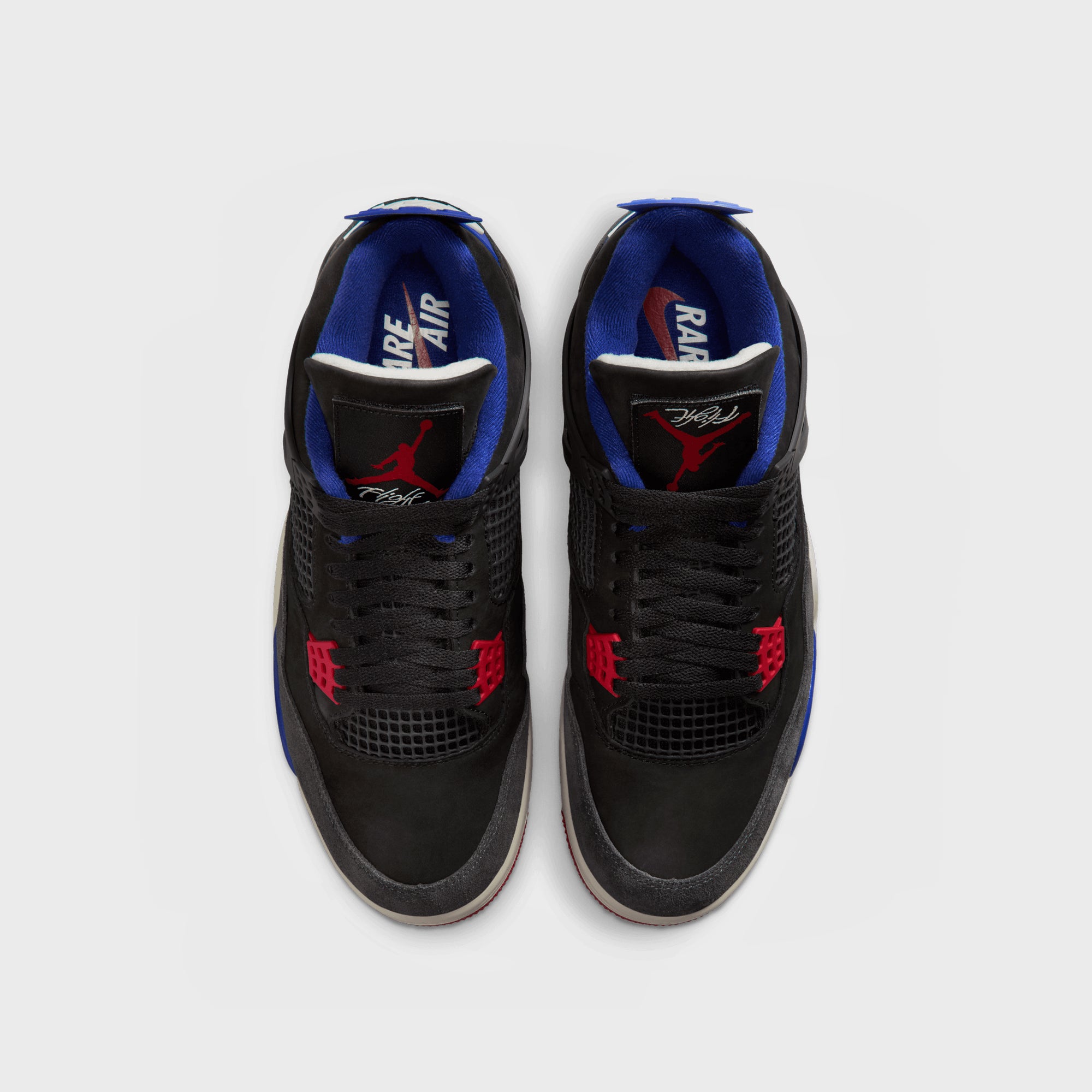 Jordan Air Jordan 4 Retro - Black / Fire Red / Deep Royal Blue