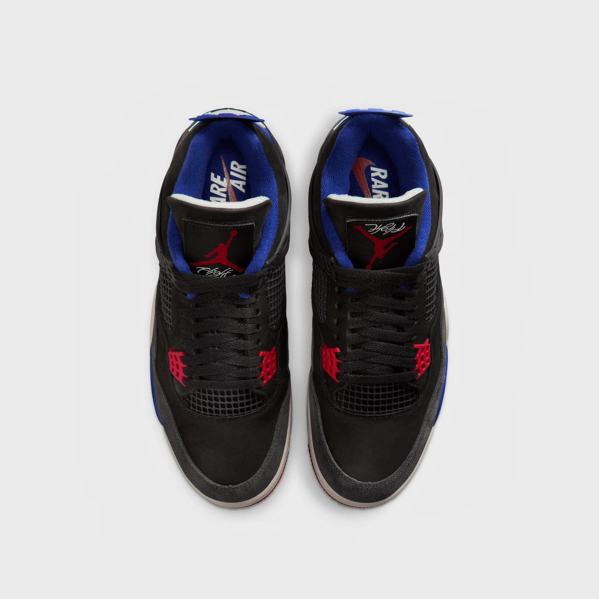 Jordan Air Jordan 4 Retro - Black / Fire Red / Deep Royal Blue