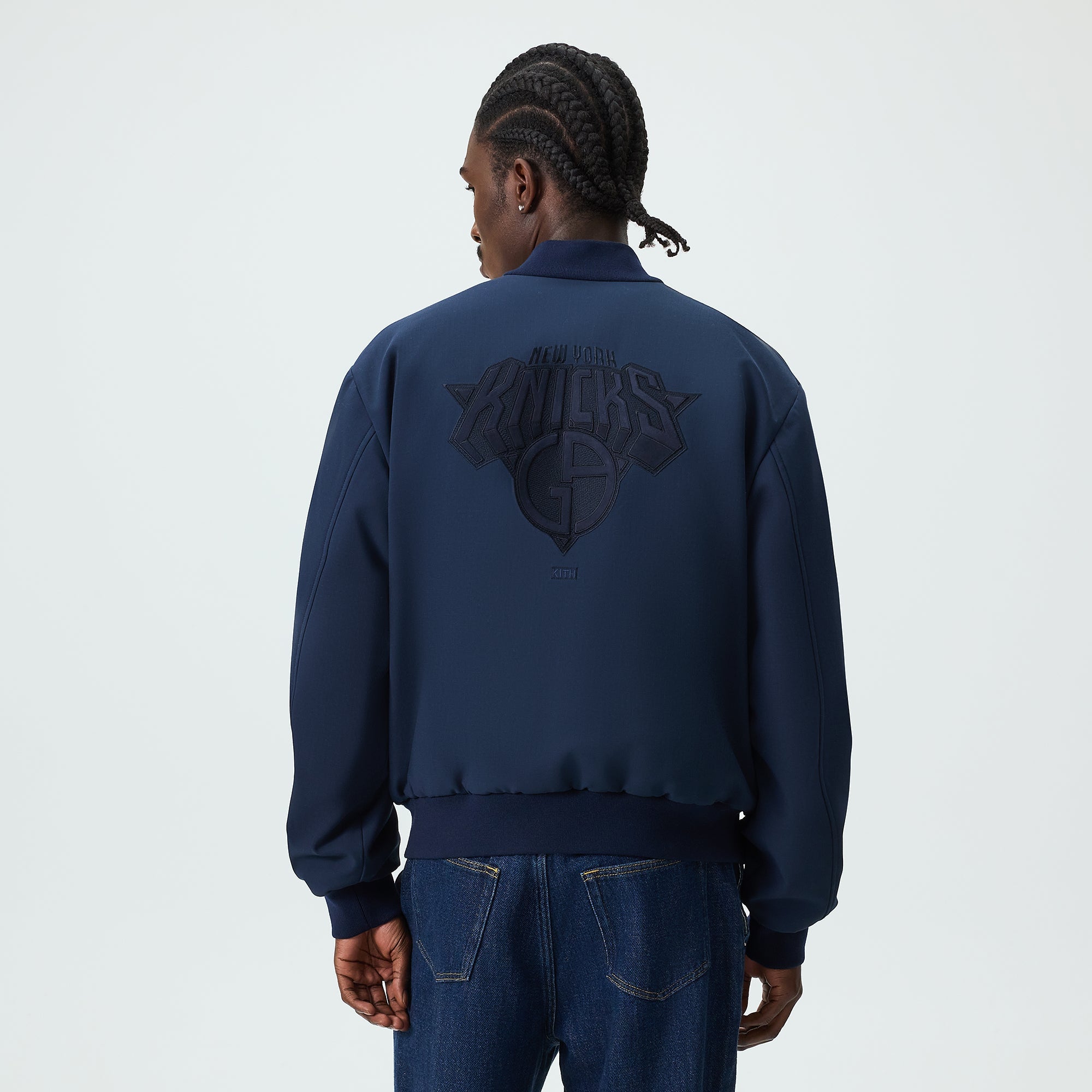 Giorgio Armani & Kith for the New York Knicks Bomber Jacket