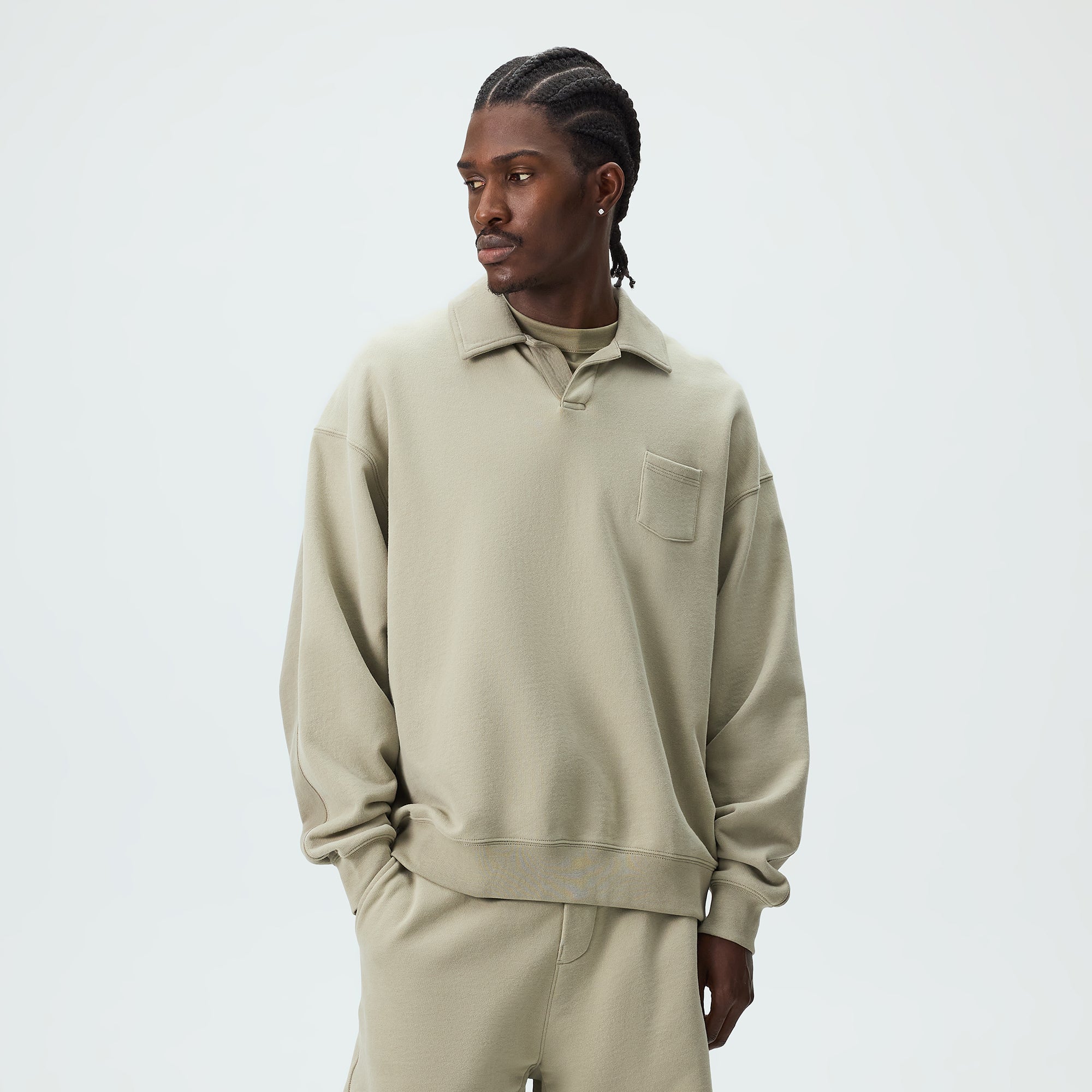 KITH オリーブ ポロシャツ Lサイズ Kith Kids Long Sleeve Soccer Jersey Polo - Argon – Kith Japan