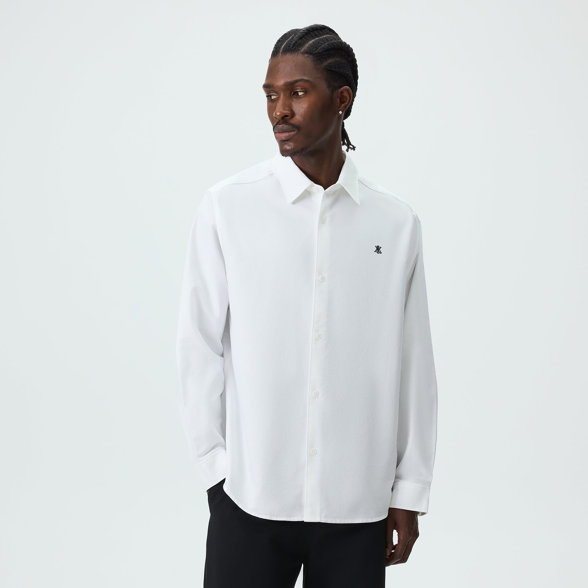 Kith Oxford Georgie Shirt - White – Kith Japan