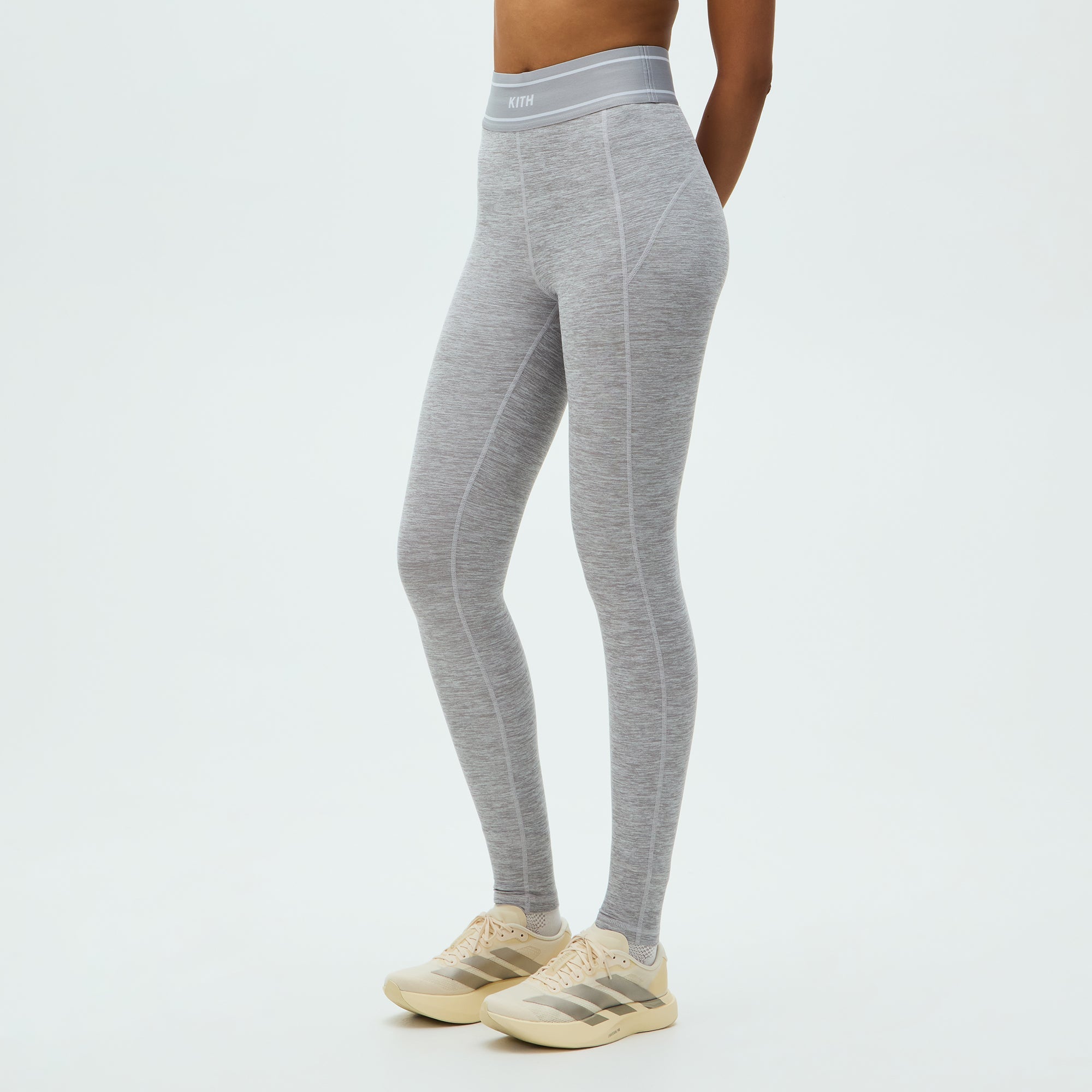 Kith Women Avery Tights - Cool Heather Grey – Kith Japan