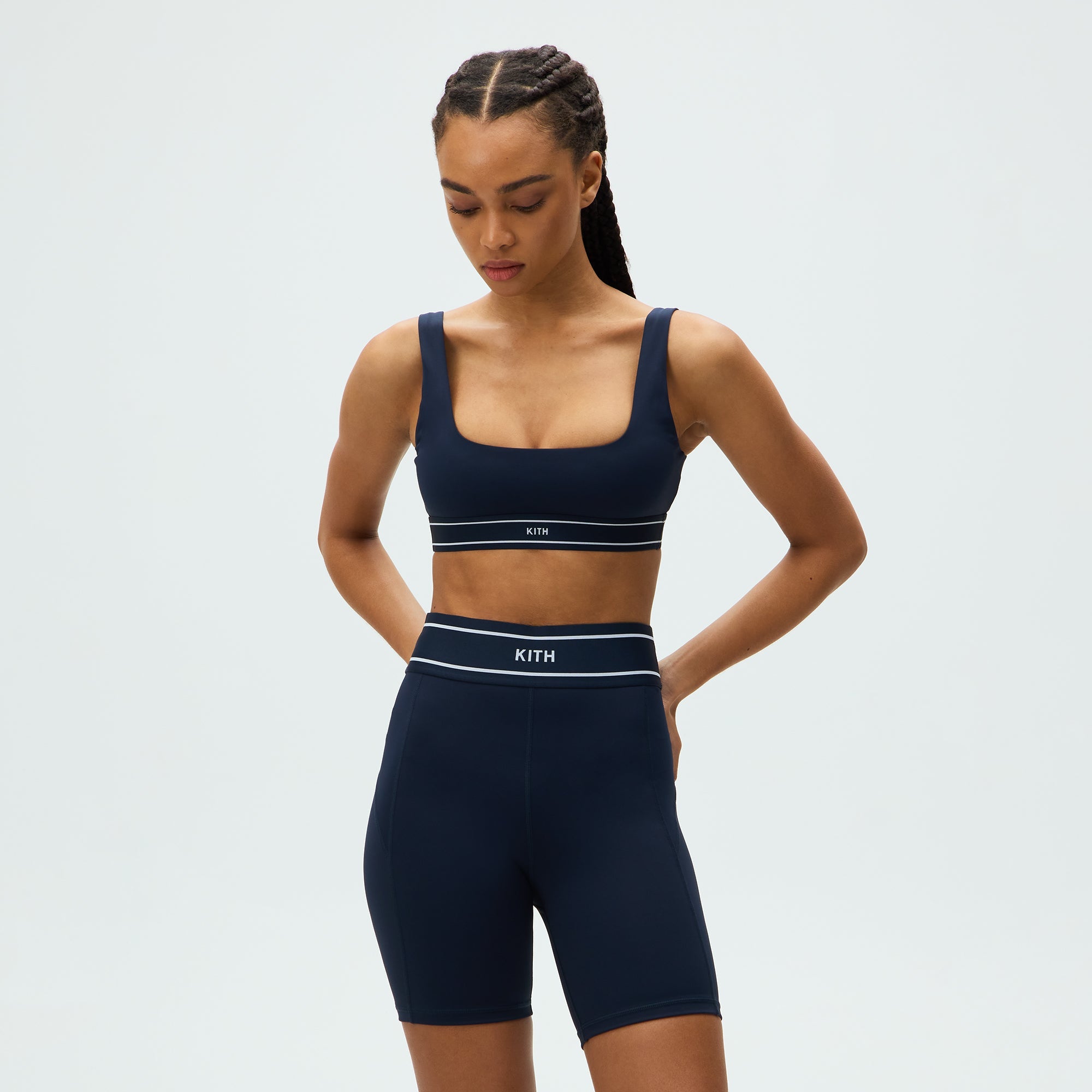 Kith Women Lana Biker Short - Nocturnal – Kith Japan