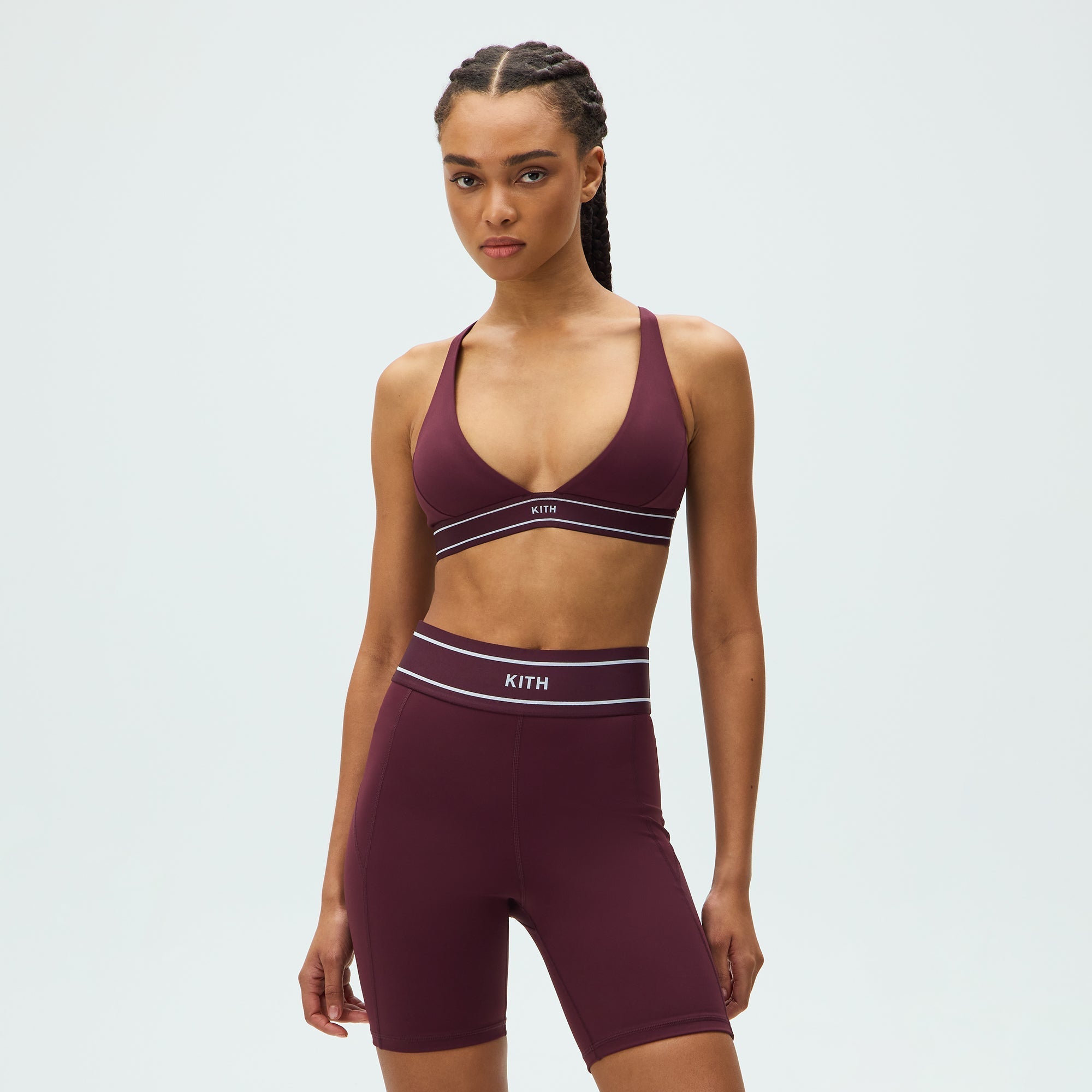 Kith Women Cay Plunge Active Bra - Essence – Kith Japan