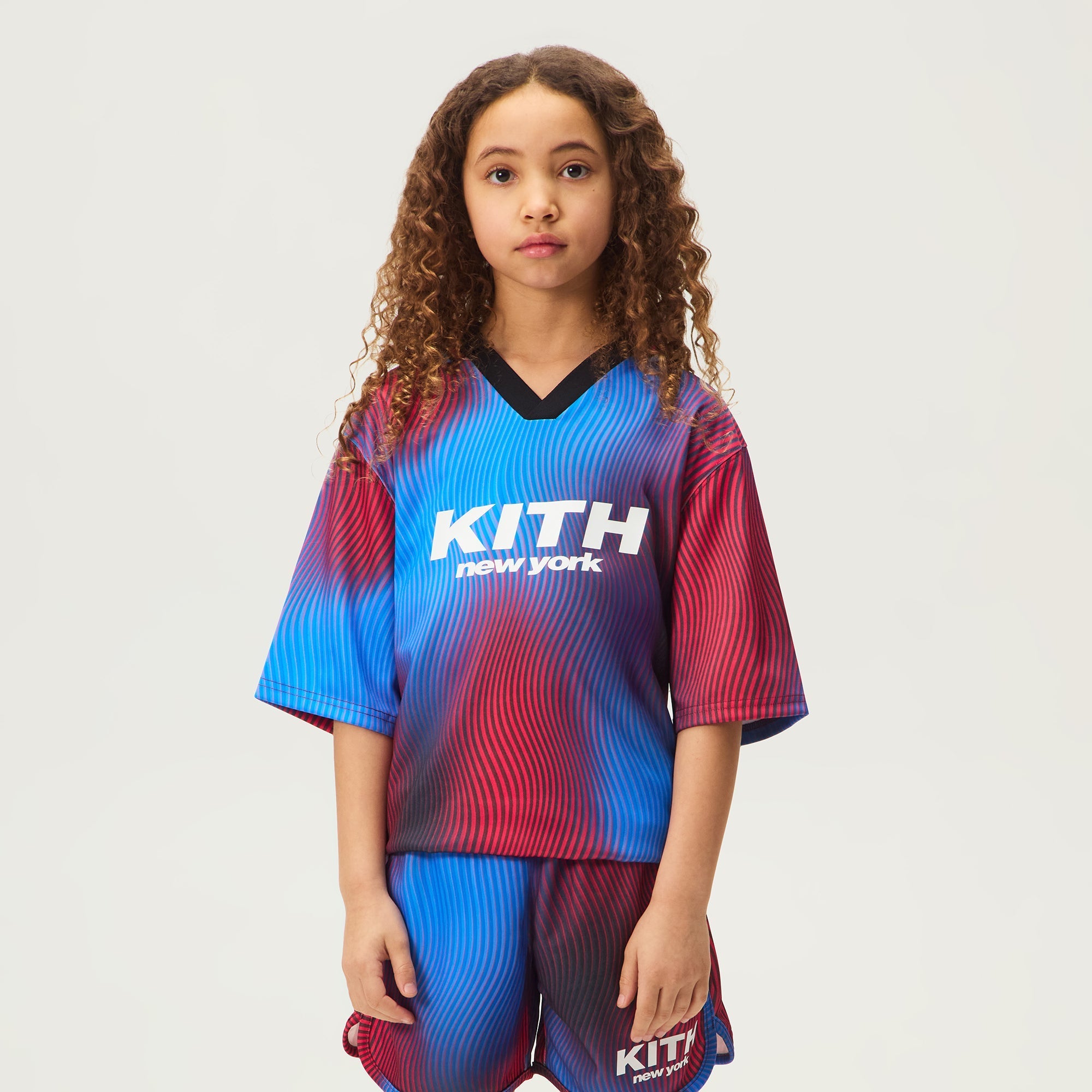 【美品】KITH   コラボ　ポロシャツ　着用回数少 中古・古着通販】KITH (キス) 3Dニットポロシャツ ブラウン サイズ:L