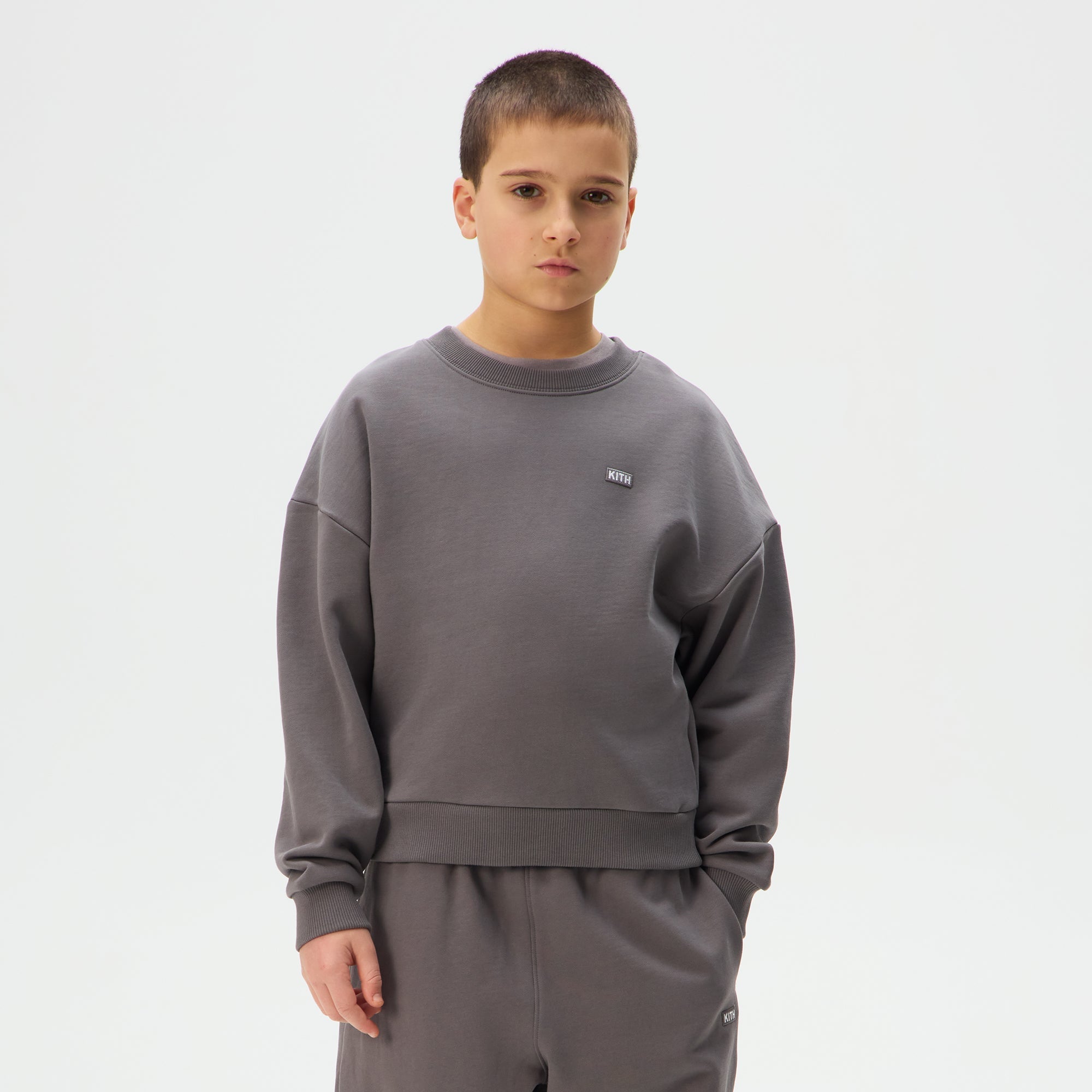 Kith Kids Nelson Crewneck - Hurricane – Kith Japan