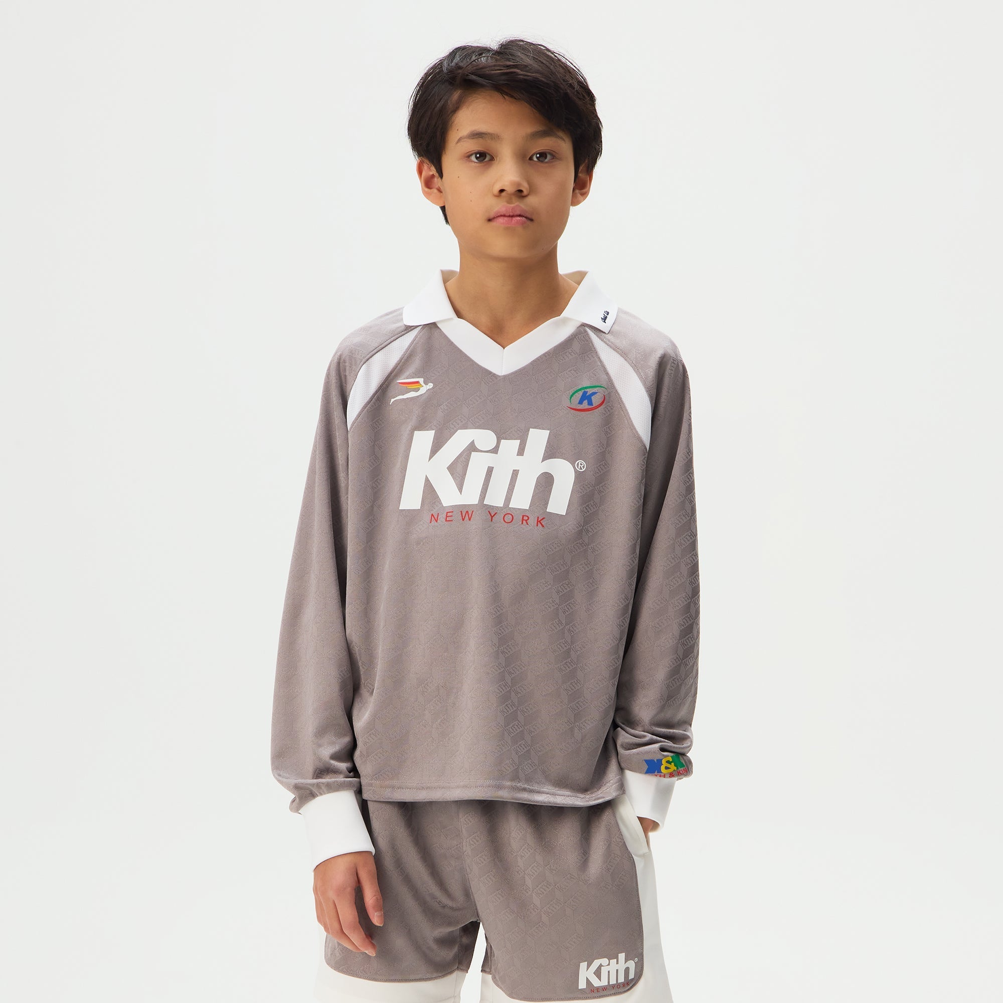 Kith Kids Long Sleeve Soccer Jersey Polo - Argon – Kith Japan