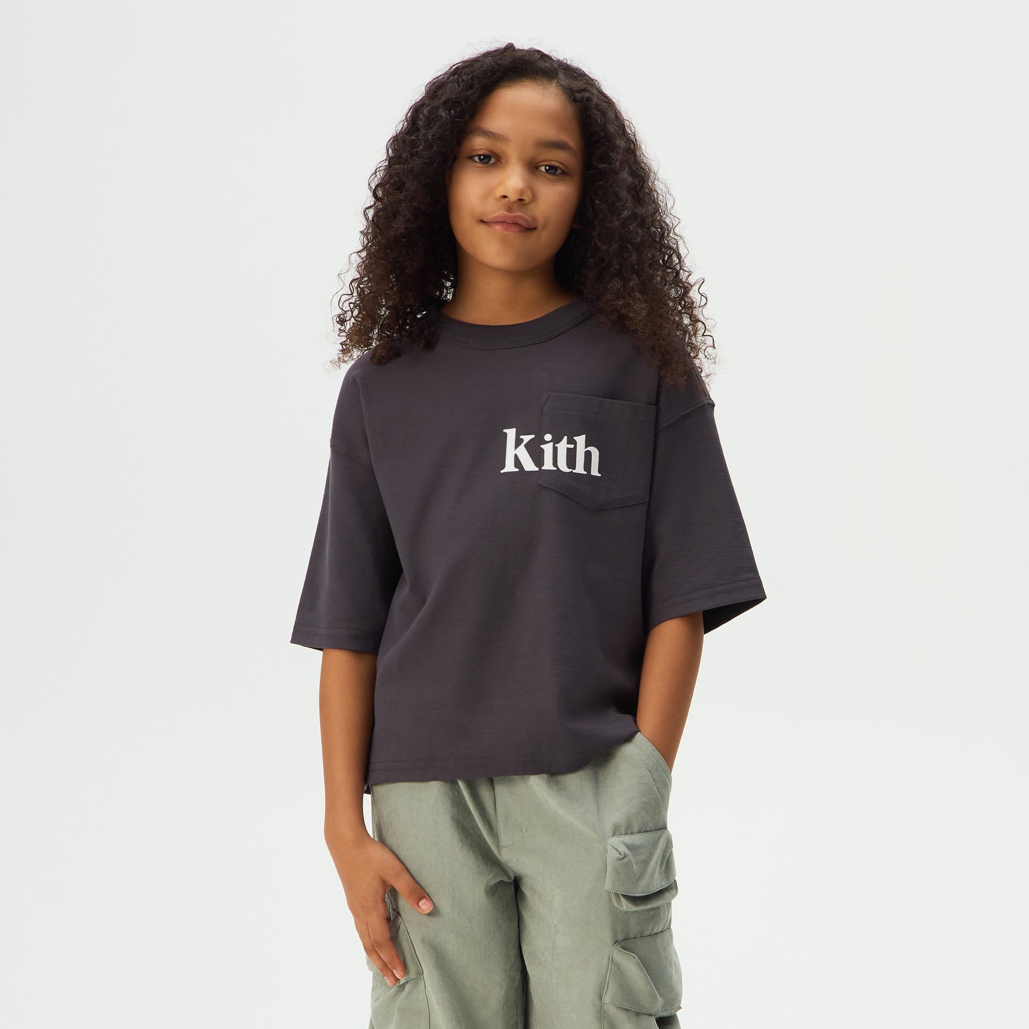 Kith Kids Quinn II Tee - Battleship – Kith Japan