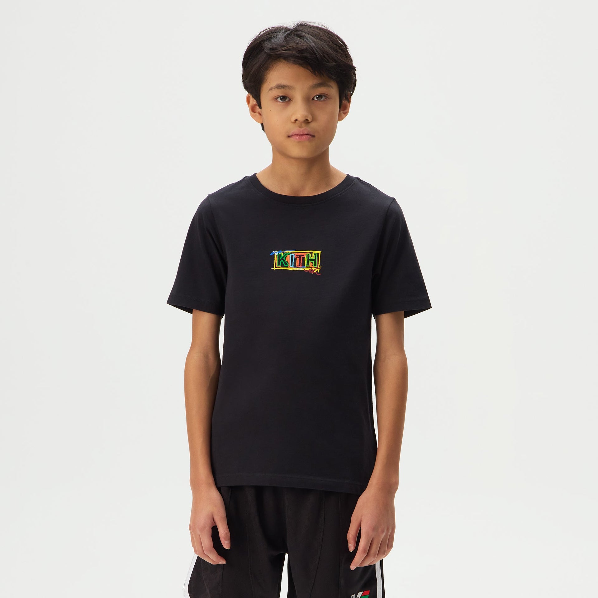 Kith Kids NY Sketchbook Classic Logo Tee - Black