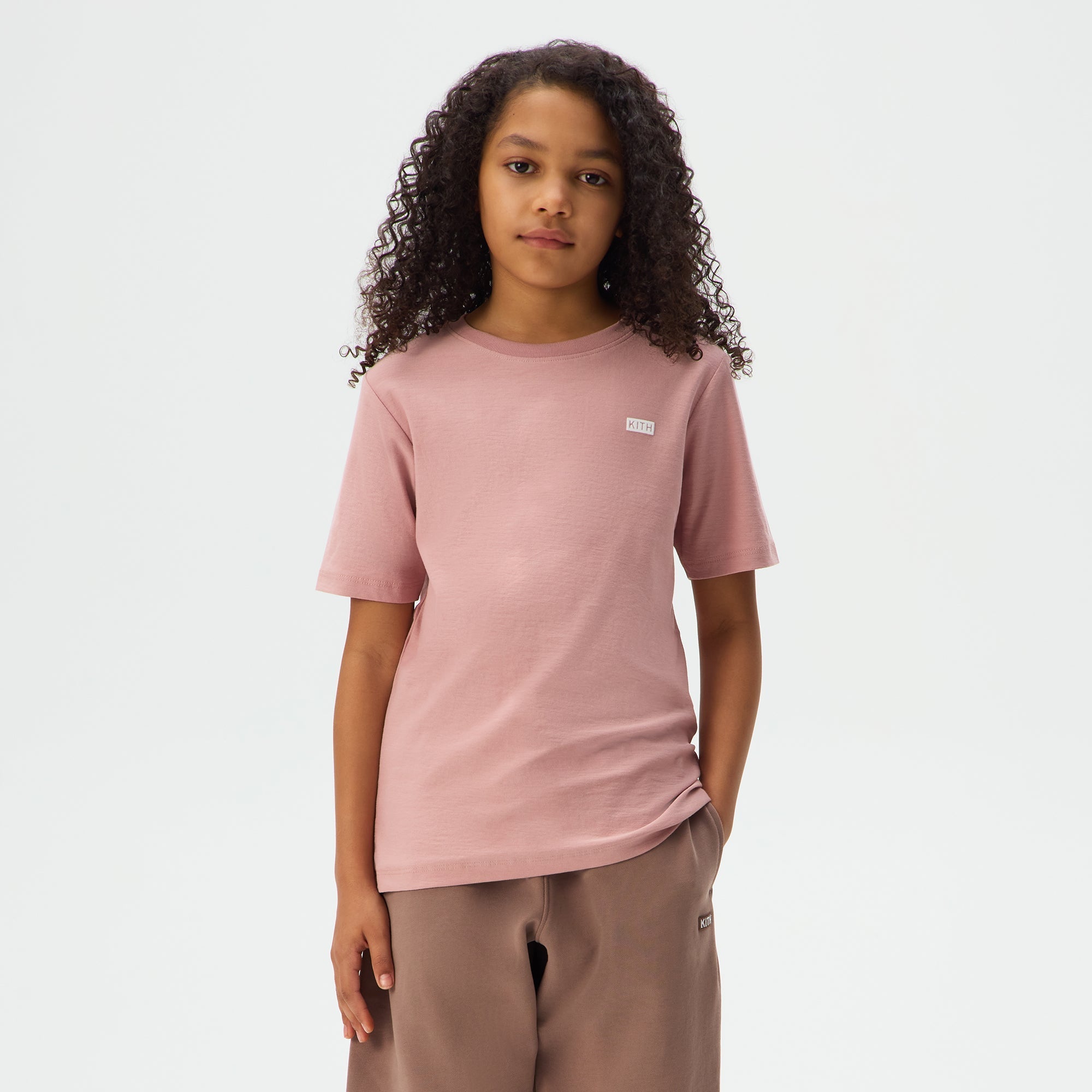 Kith Kids LAX Tee - Dusty Quartz – Kith Japan