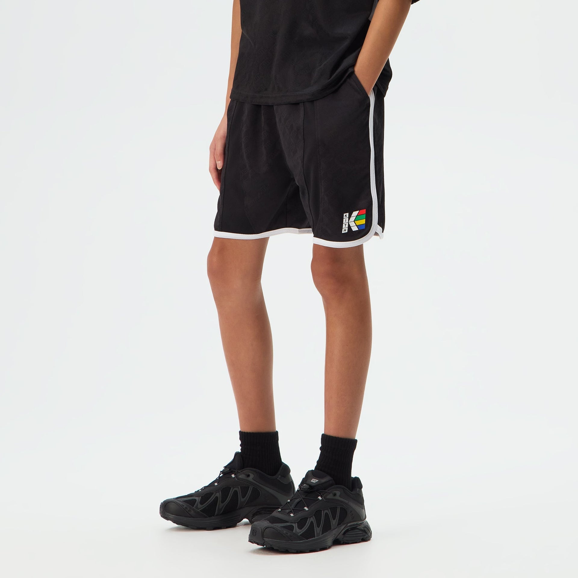 Kith Kids Soccer Jordan Short - Black