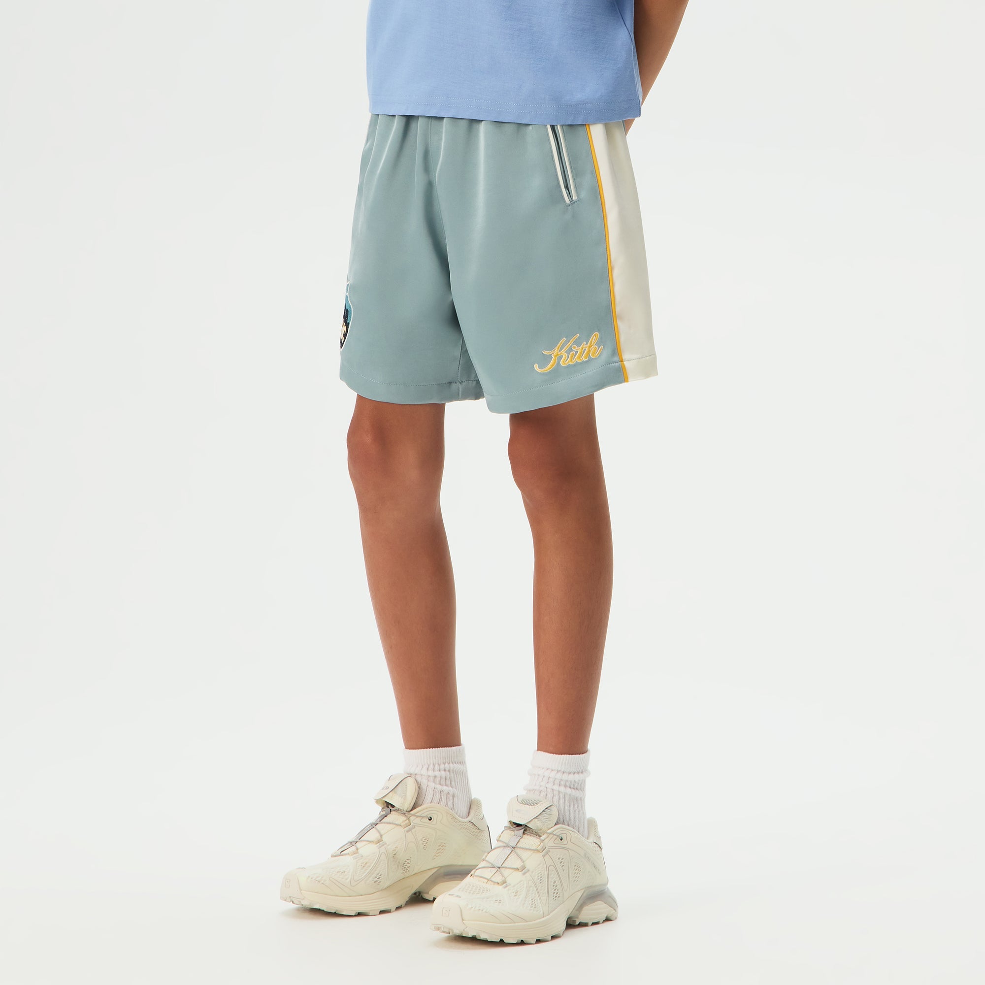 Kith Kids Satin New York Souvenir Short - Majestic – Kith Japan