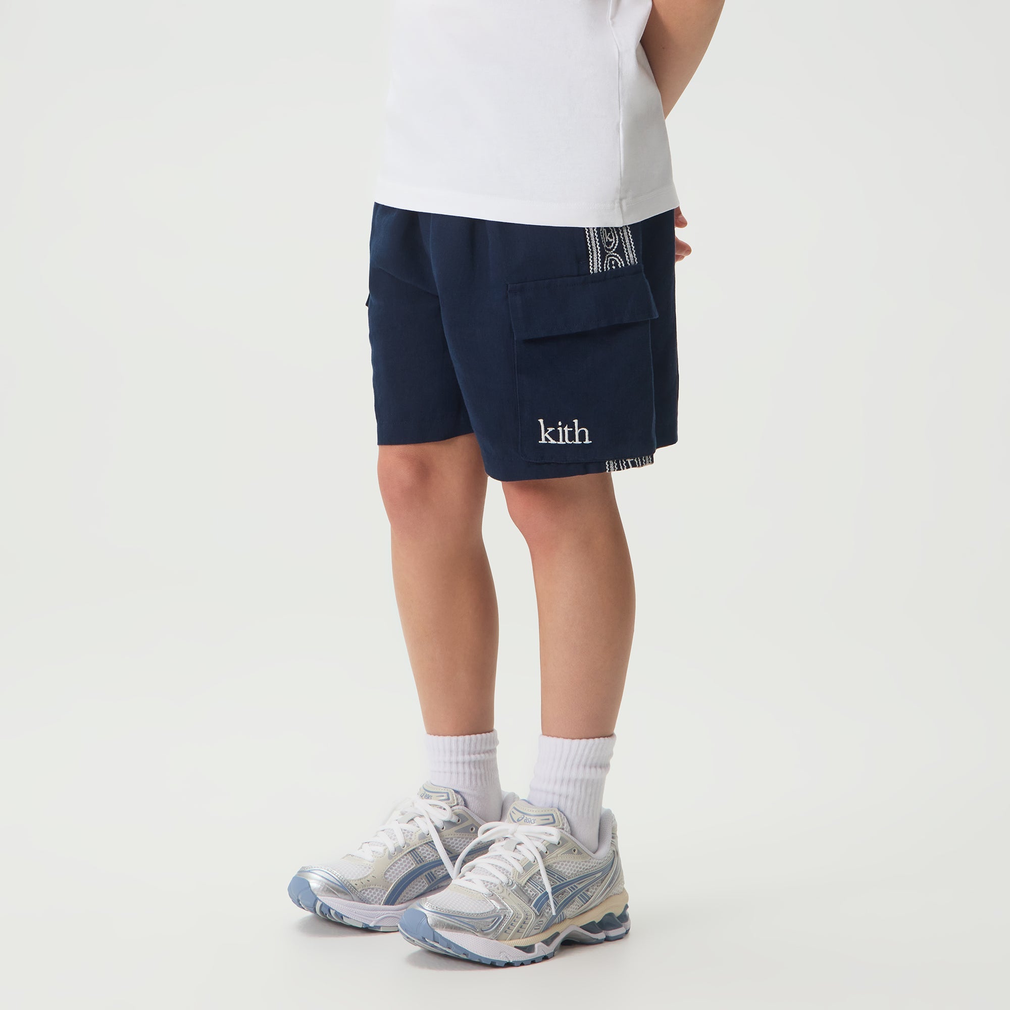Kith Kids Bennet Cargo Camp Short - Nocturnal – Kith Japan
