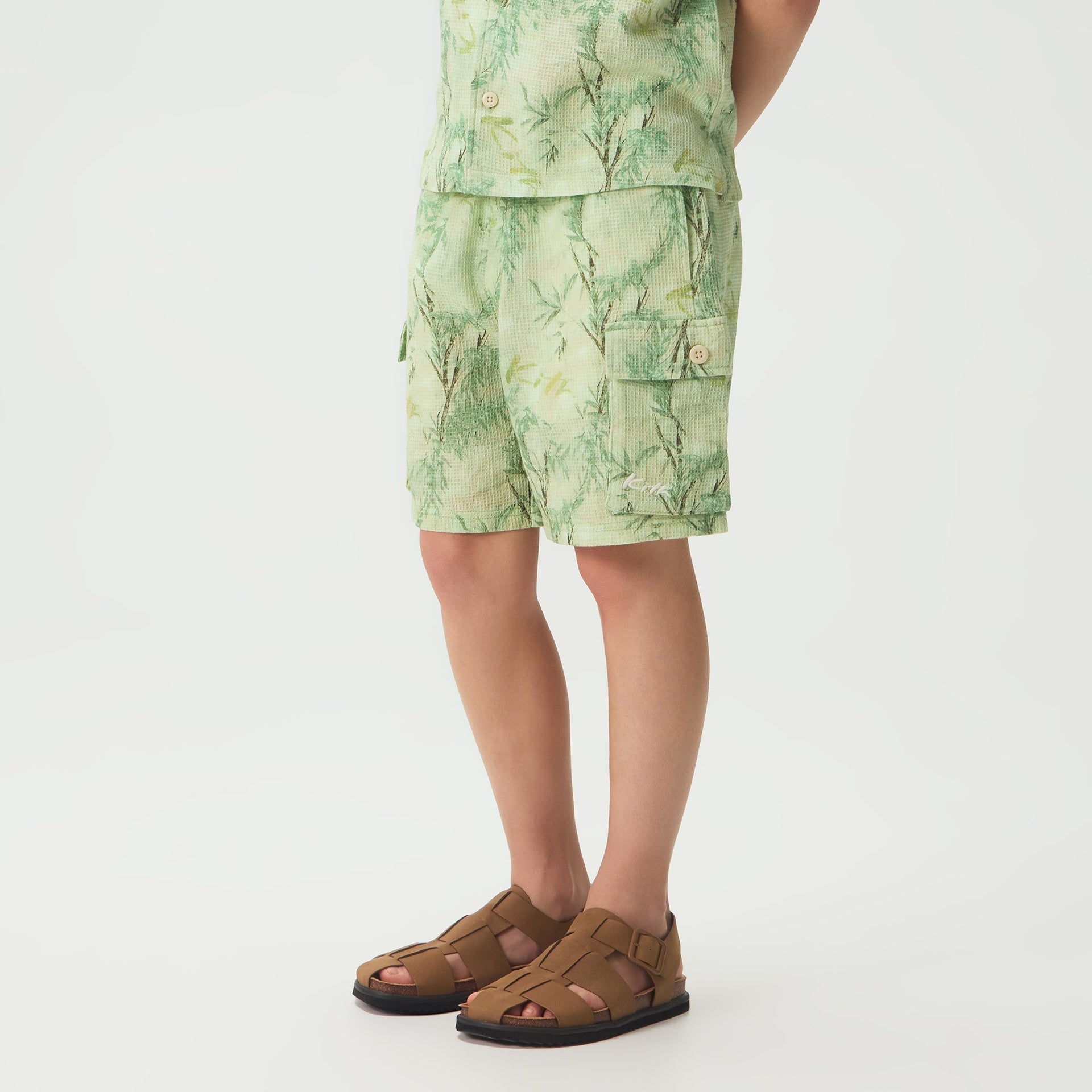 Kith Kids Novelty Embroidered Fairfax Cargo Short - Vera