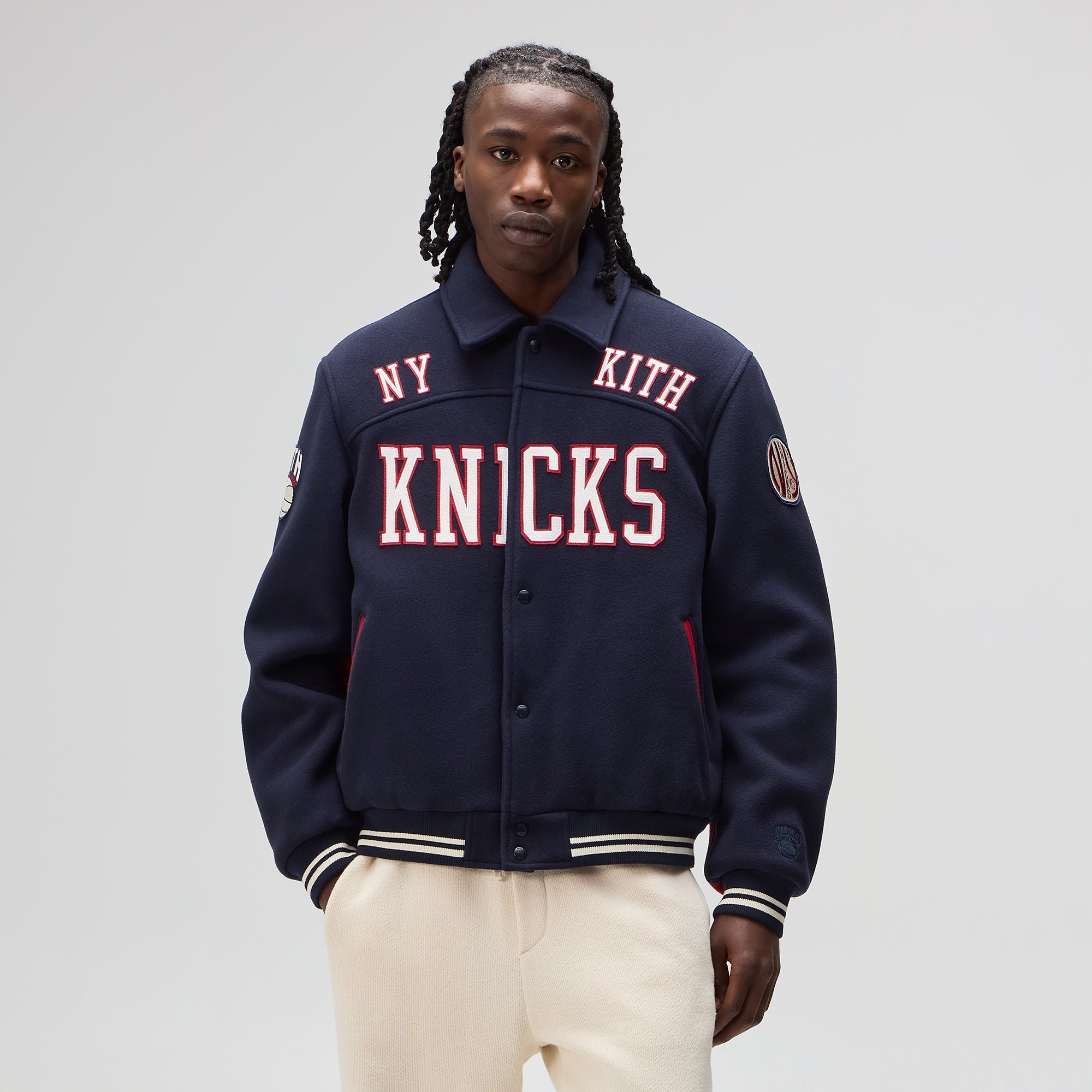 Kith for the New York Knicks Madison Square Garden Wool Varsity