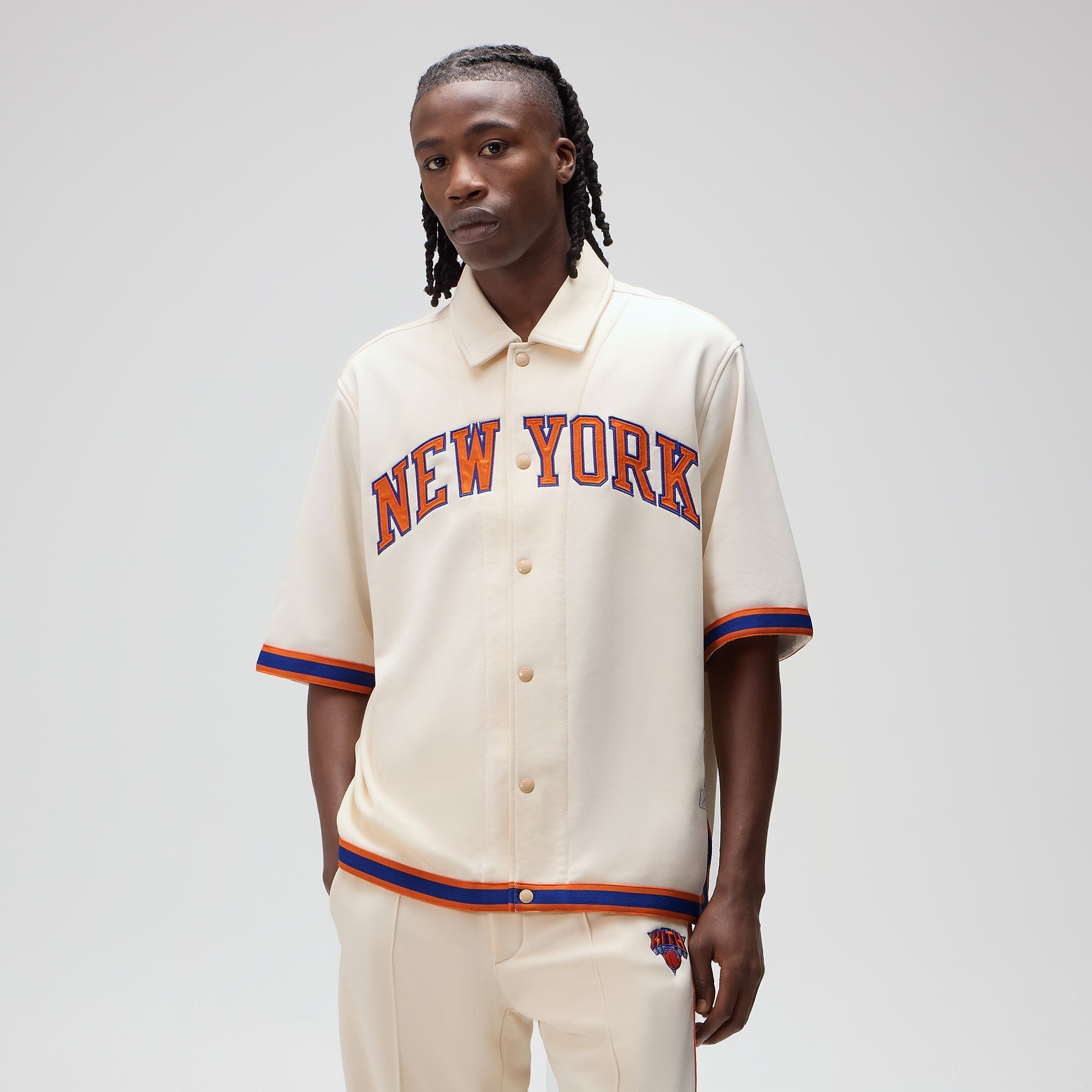 Kith for the New York Knicks Patrick Ewing Woodpoint Shirt