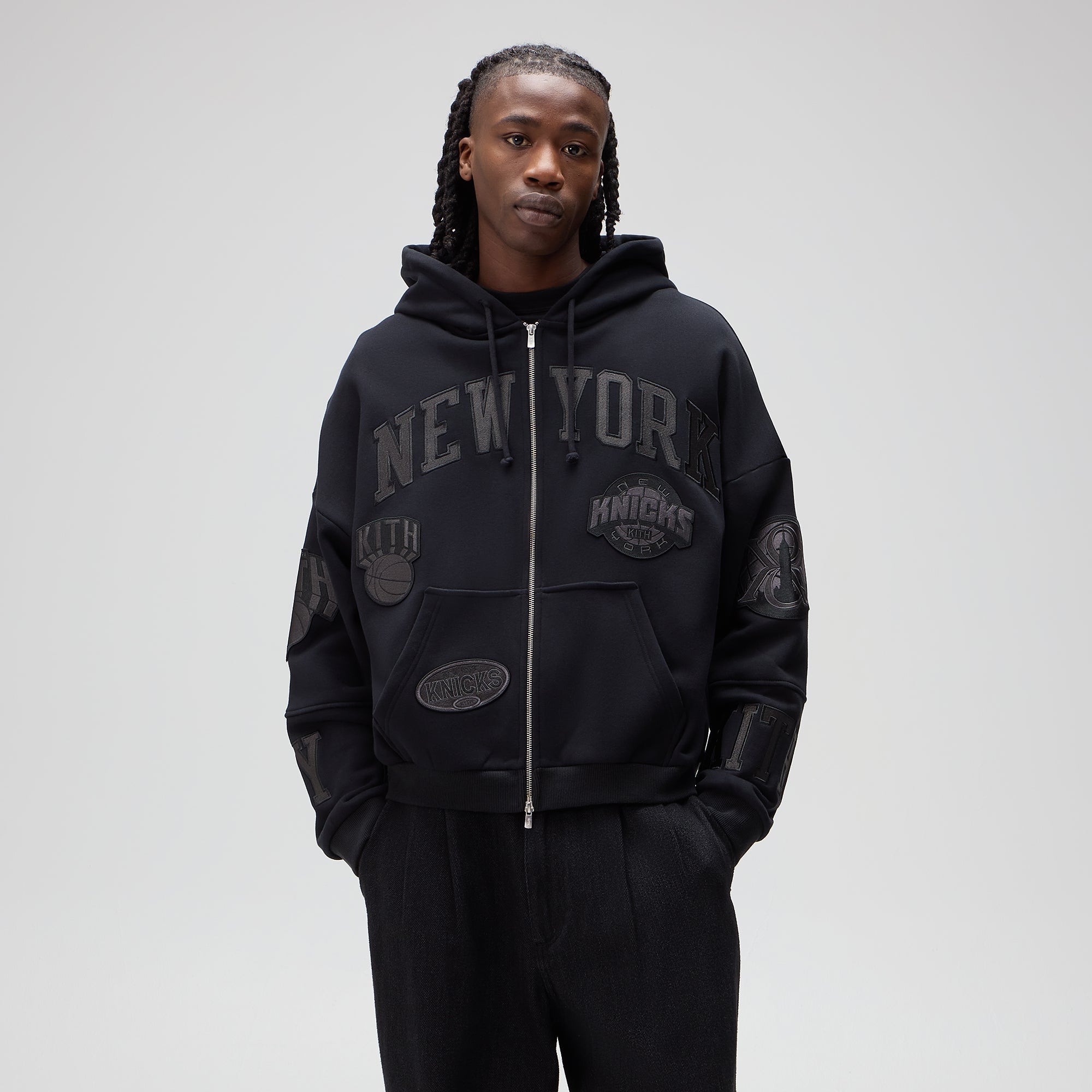 Kith for the New York Knicks Mash Up Cropped Braxton Vintage