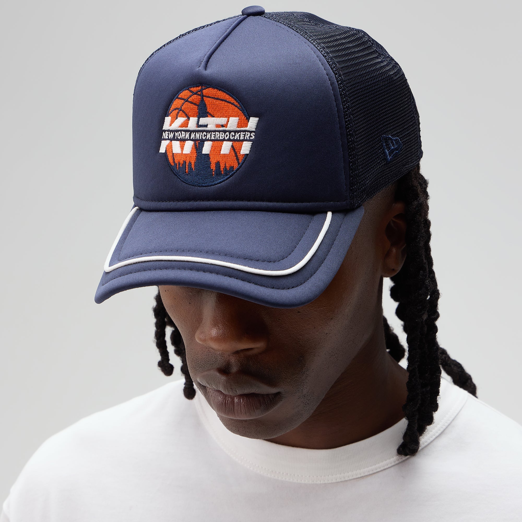 Kith & New Era for the New York Knicks 9FORTY Trucker Snapback