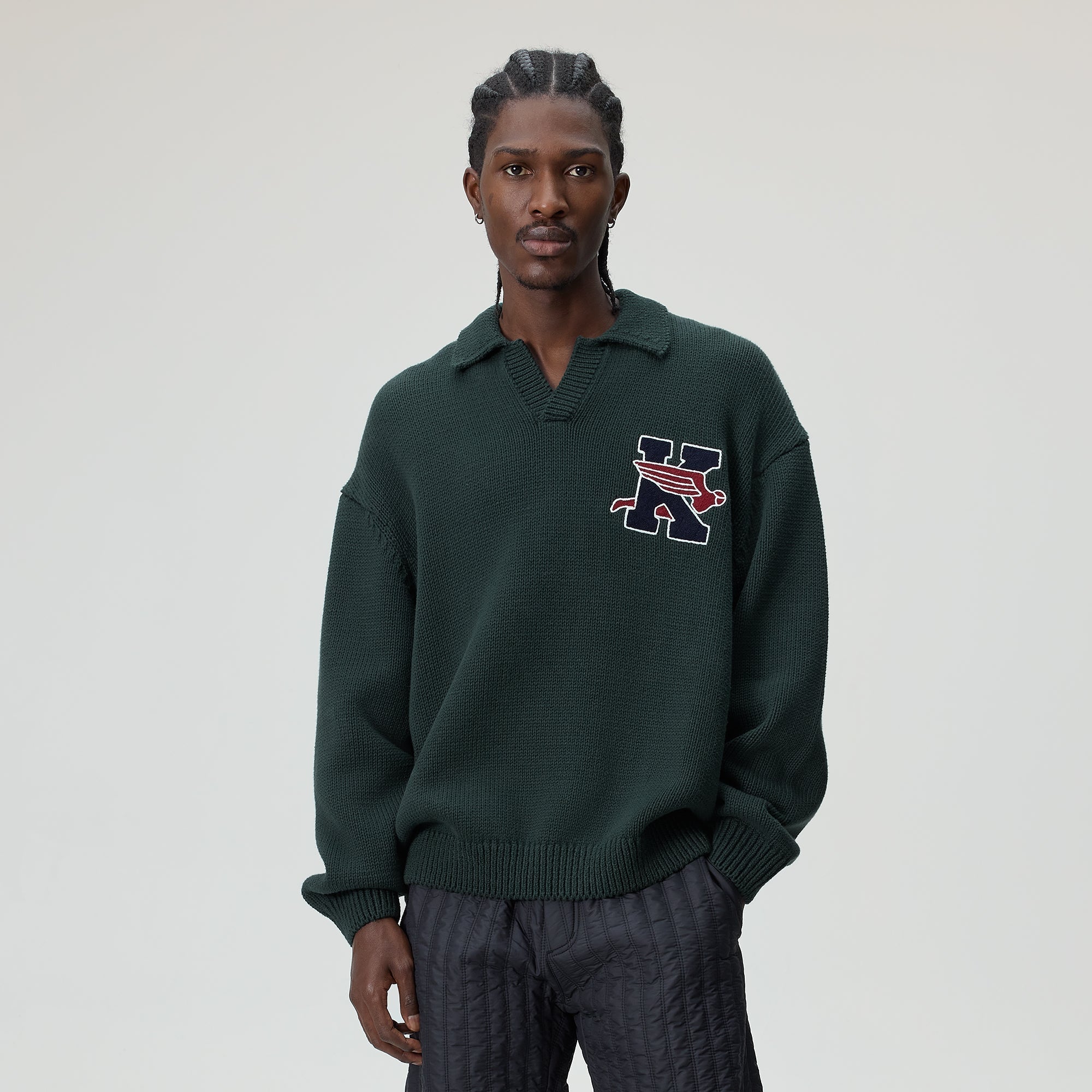 Kith Nelson Rugby Sweater - Stadium – Kith Japan
