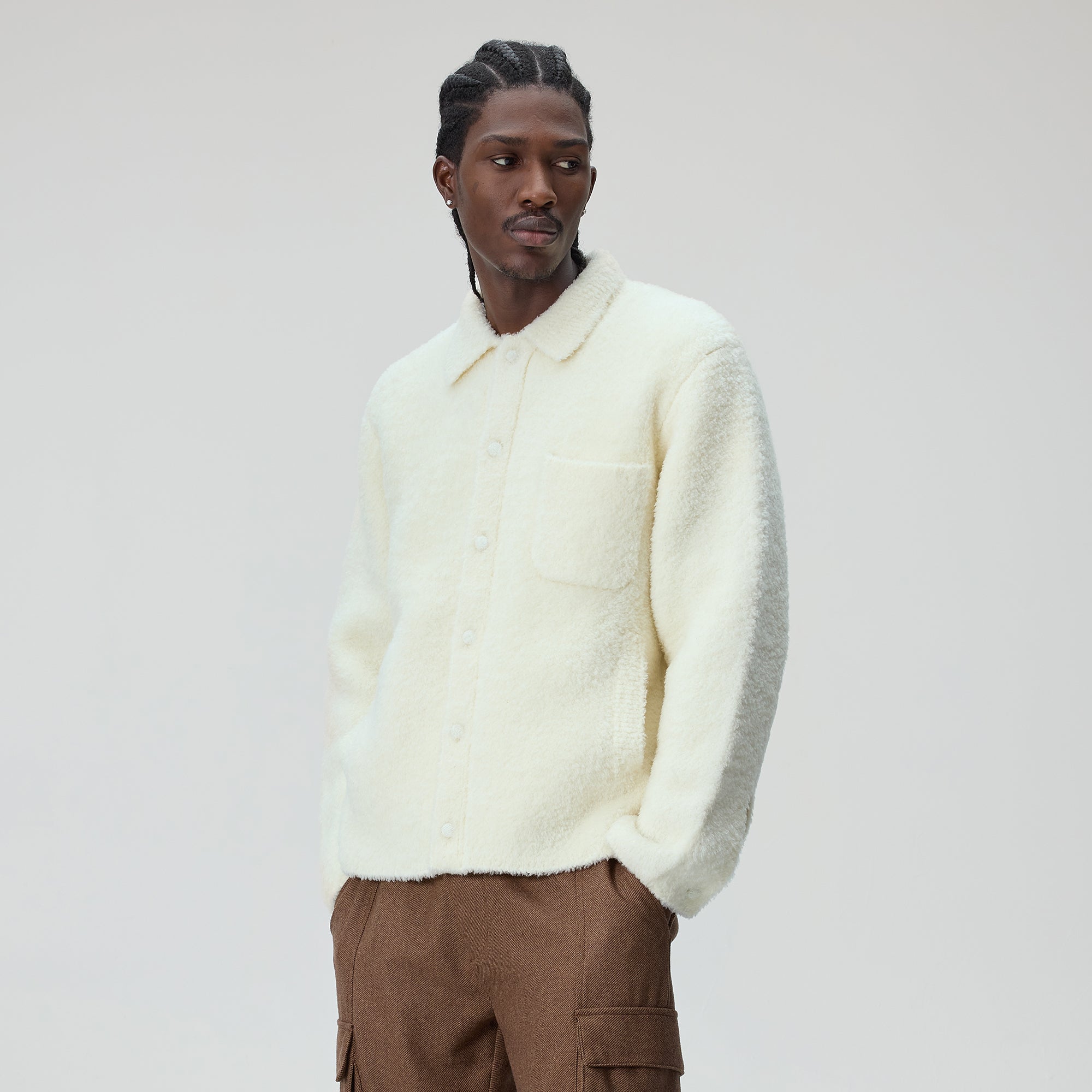 Kith Plush Knit Ginza - Sandrift – Kith Japan