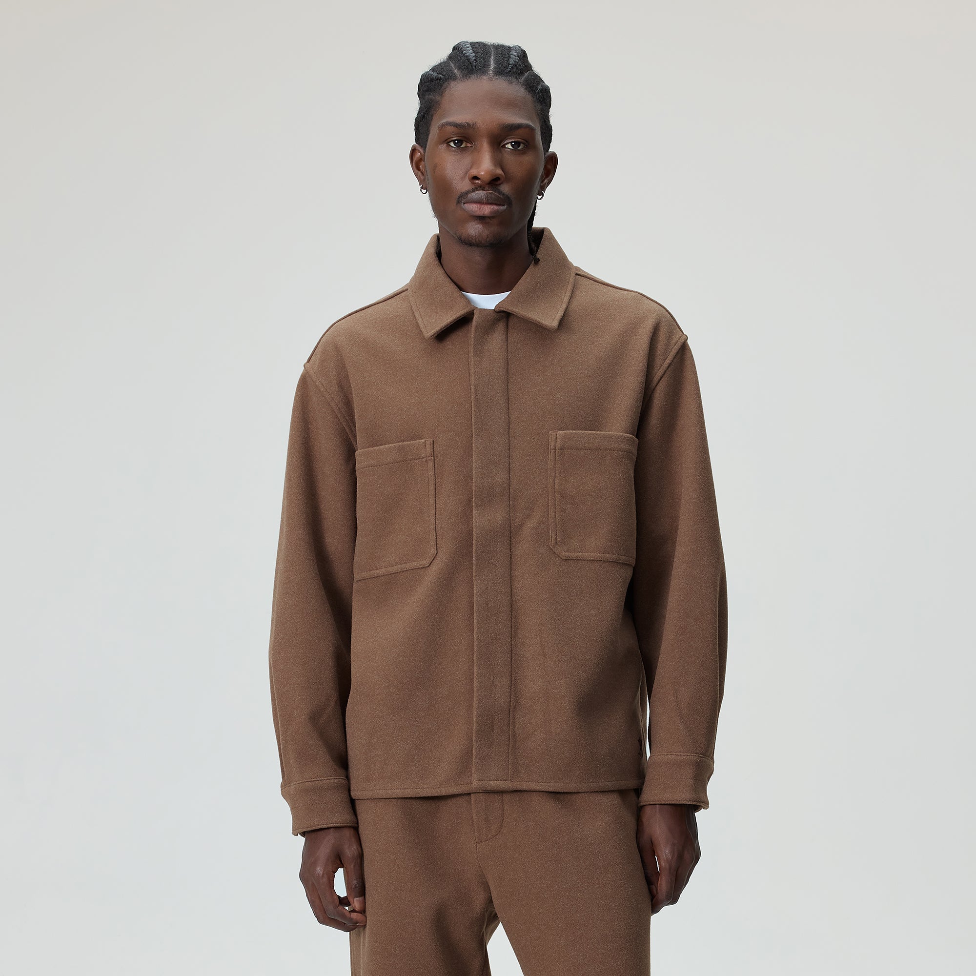 KITH Felted Jersey Ace ジャケット　ronnie fieg Kith Felted Jersey Ace Shirt - Poise – Kith Japan