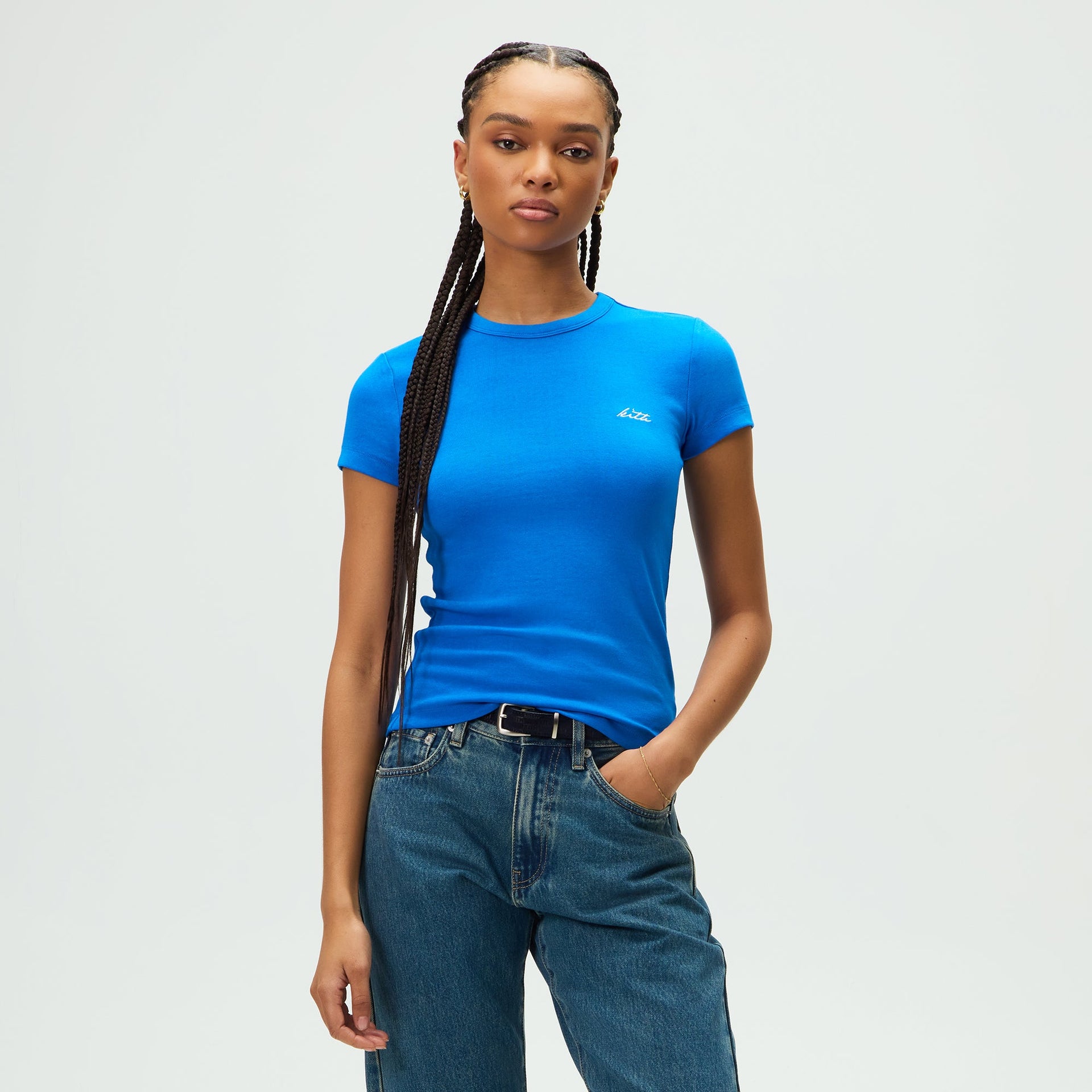 Kith Women Mulberry IV Tee - Lake