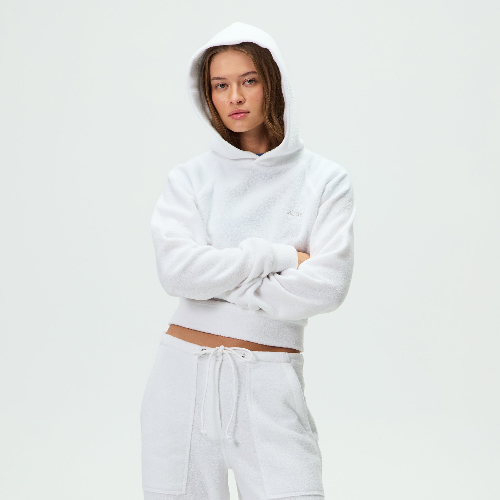 Kith Women Blair Quarter Zip - Cool Heather Grey – Kith Japan