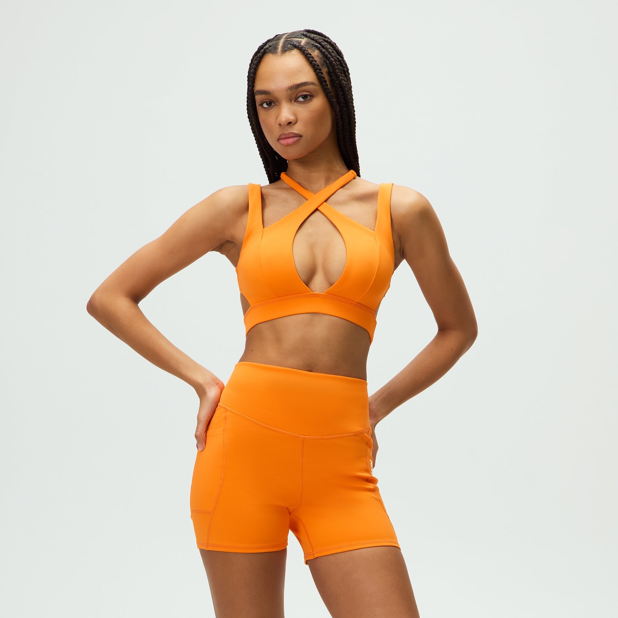 Kith Women Enhance Cross Halter Bra - Energy – Kith Japan