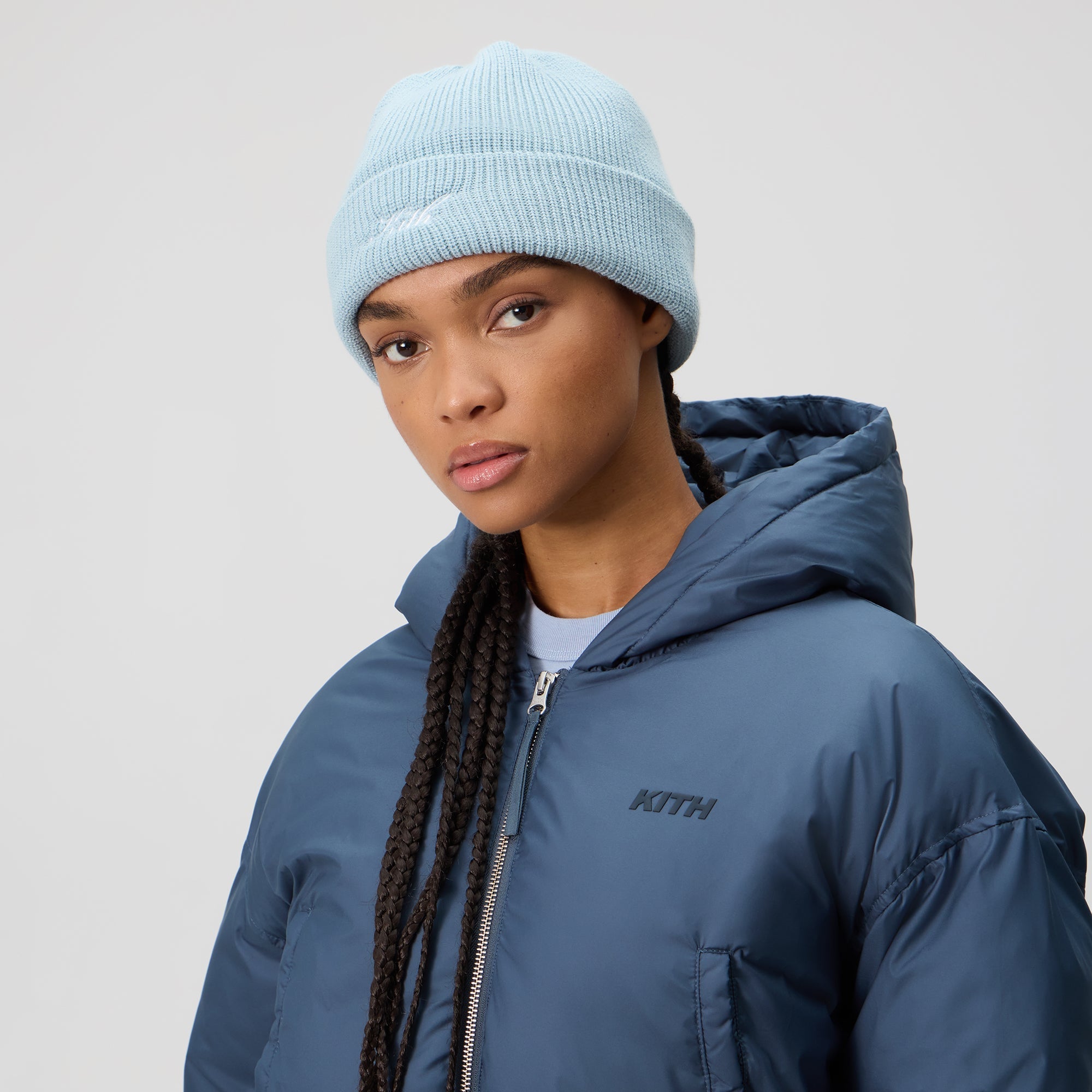 Kith Women Bex Cropped Sueded Jersey Puffer - Montane – Kith Japan