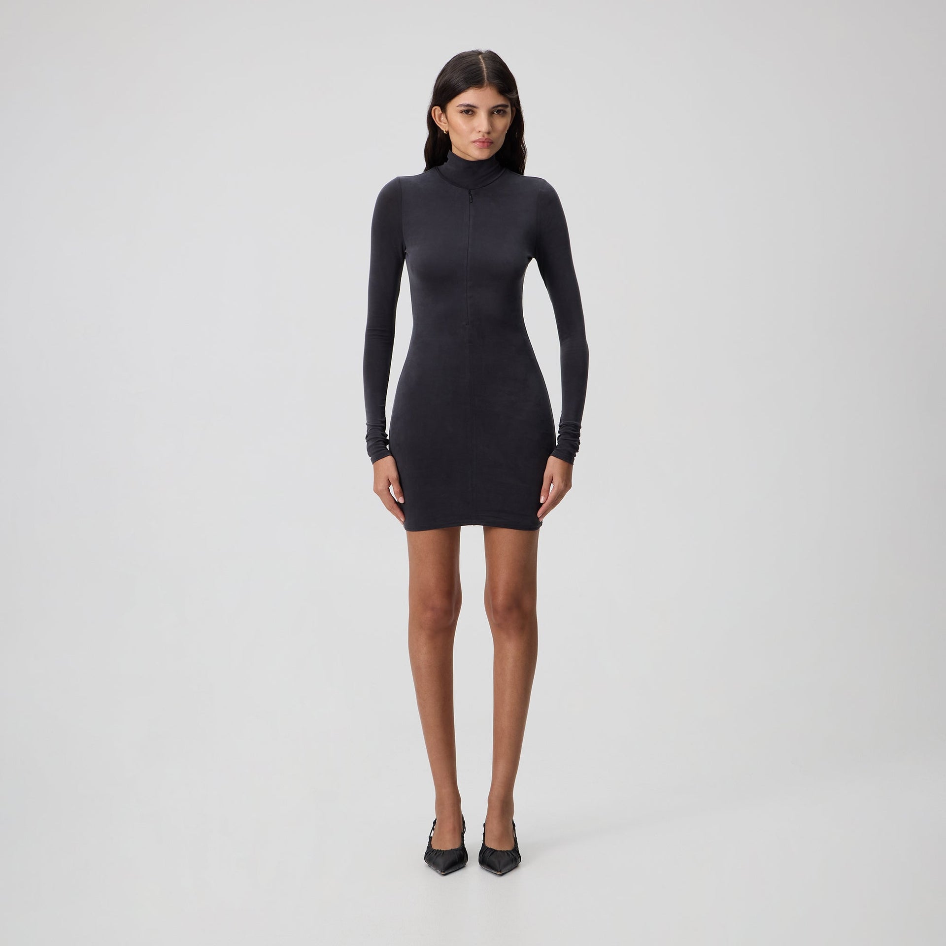 Kith Women Alexis Turtleneck Mini Dress Kith Women Alexis Turtleneck Mini Dress