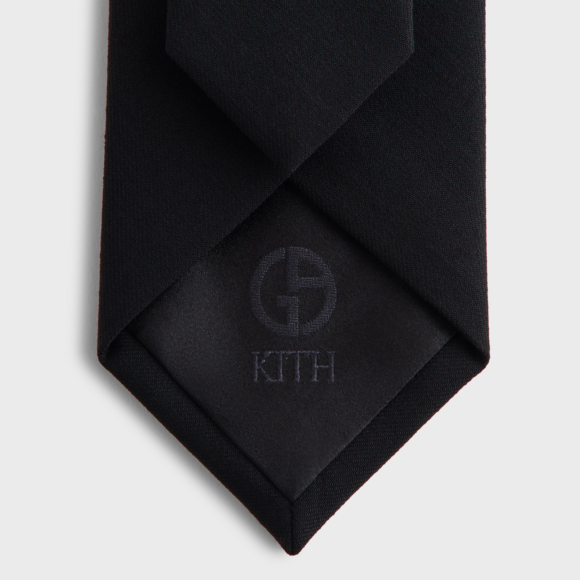 Giorgio Armani & Kith &Kin Milano Crepe Tie - Black – Kith Japan
