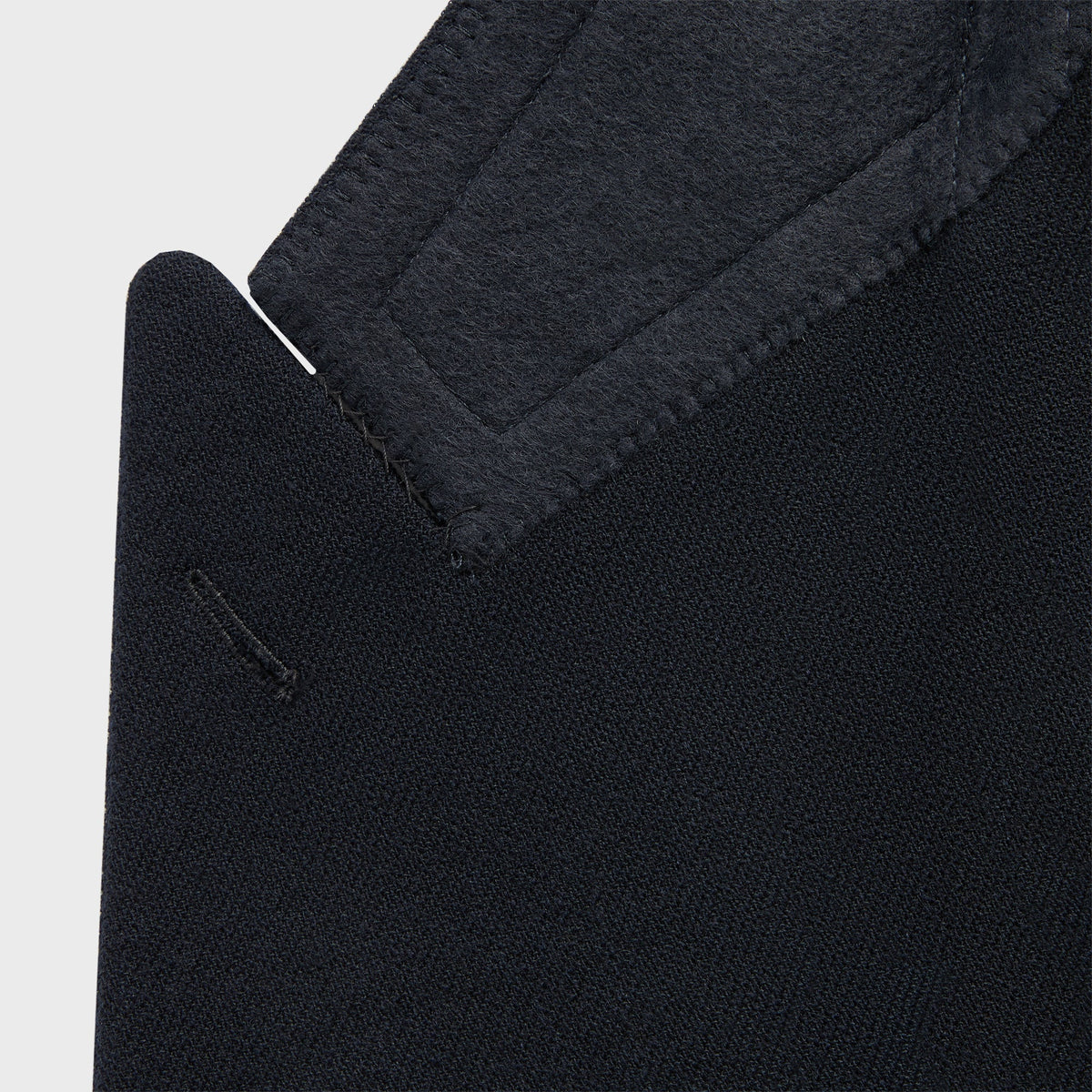 Giorgio Armani &Kin The Traveler Virgin Wool Double-Breasted Jacket - Ink