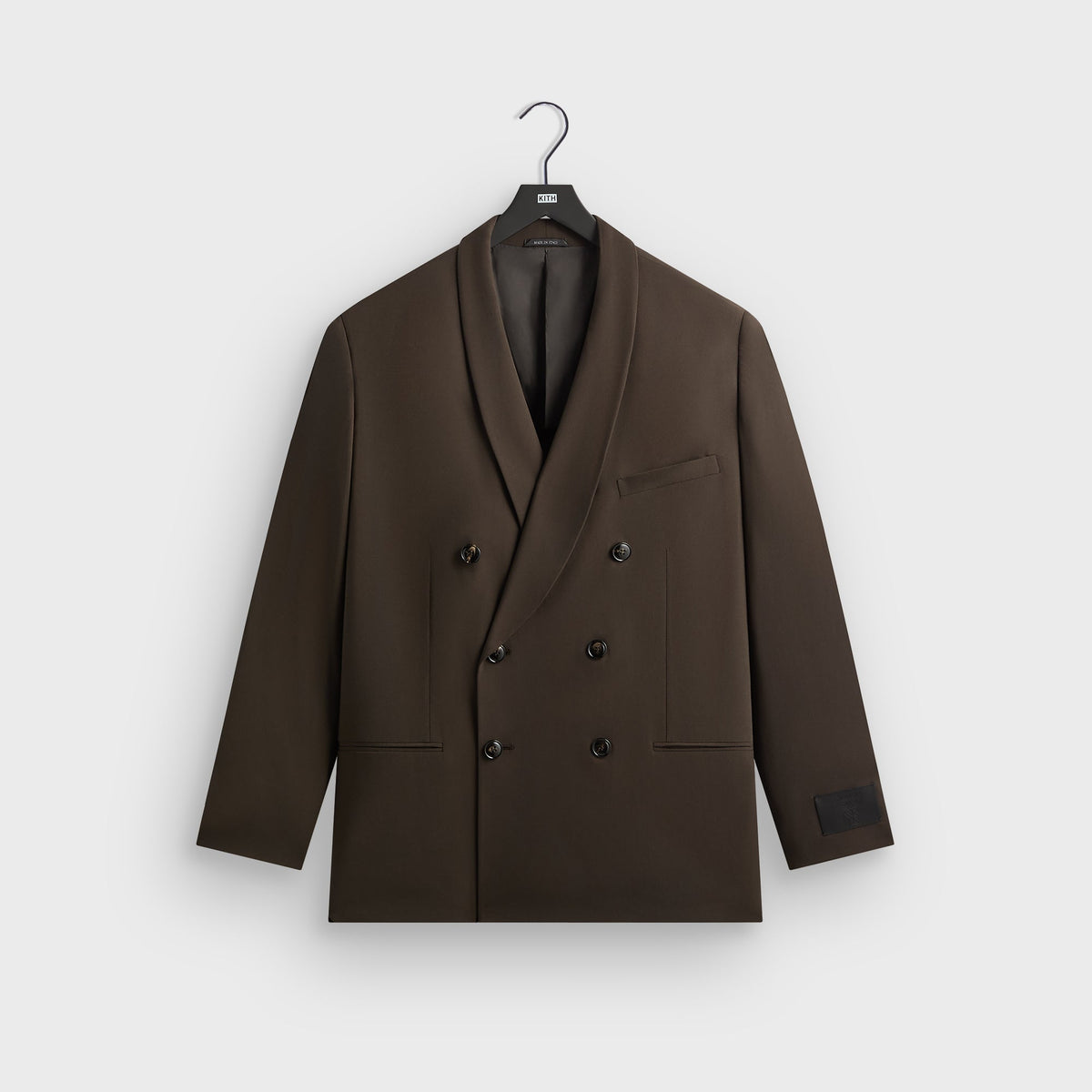 Giorgio Armani &Kin The Artist Virgin Wool Double-Breasted Jacket - Kindling