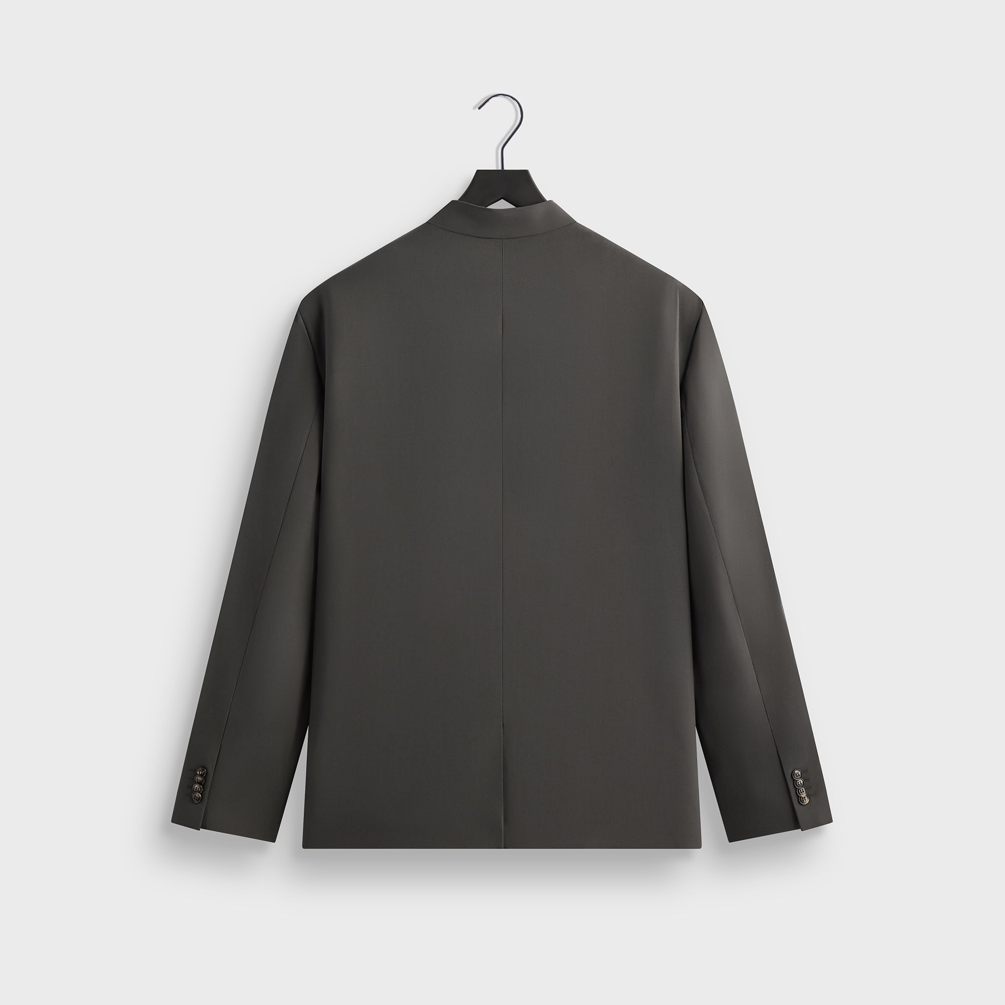 Giorgio Armani & Kith &Kin Milano Crepe Collarless Jacket - Dark