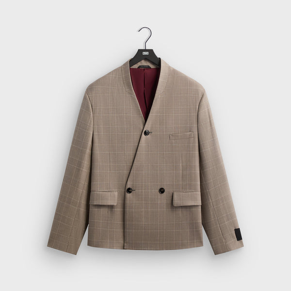 Giorgio Armani & Kith &Kin Single Breasted Collarless Jacket