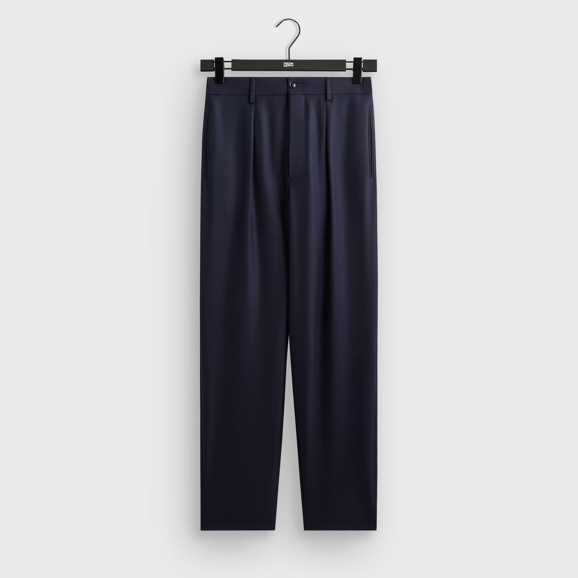 Giorgio Armani & Kith &Kin Flat Front Trouser - Blue / Navy