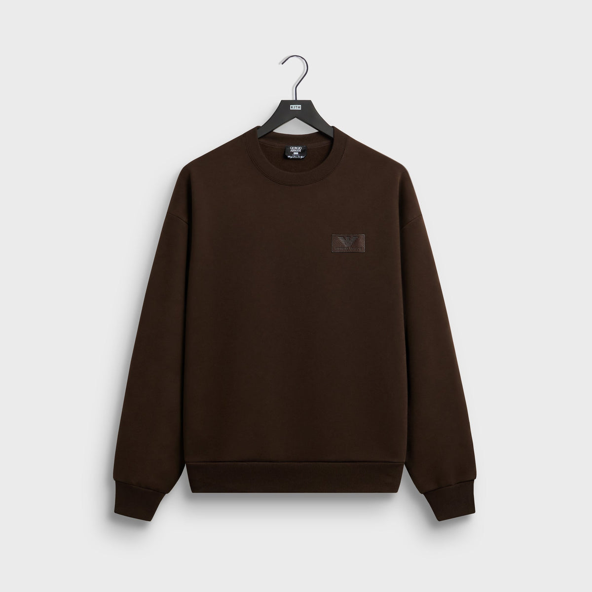Giorgio Armani & Kith Aviator Nelson Crewneck - Marron