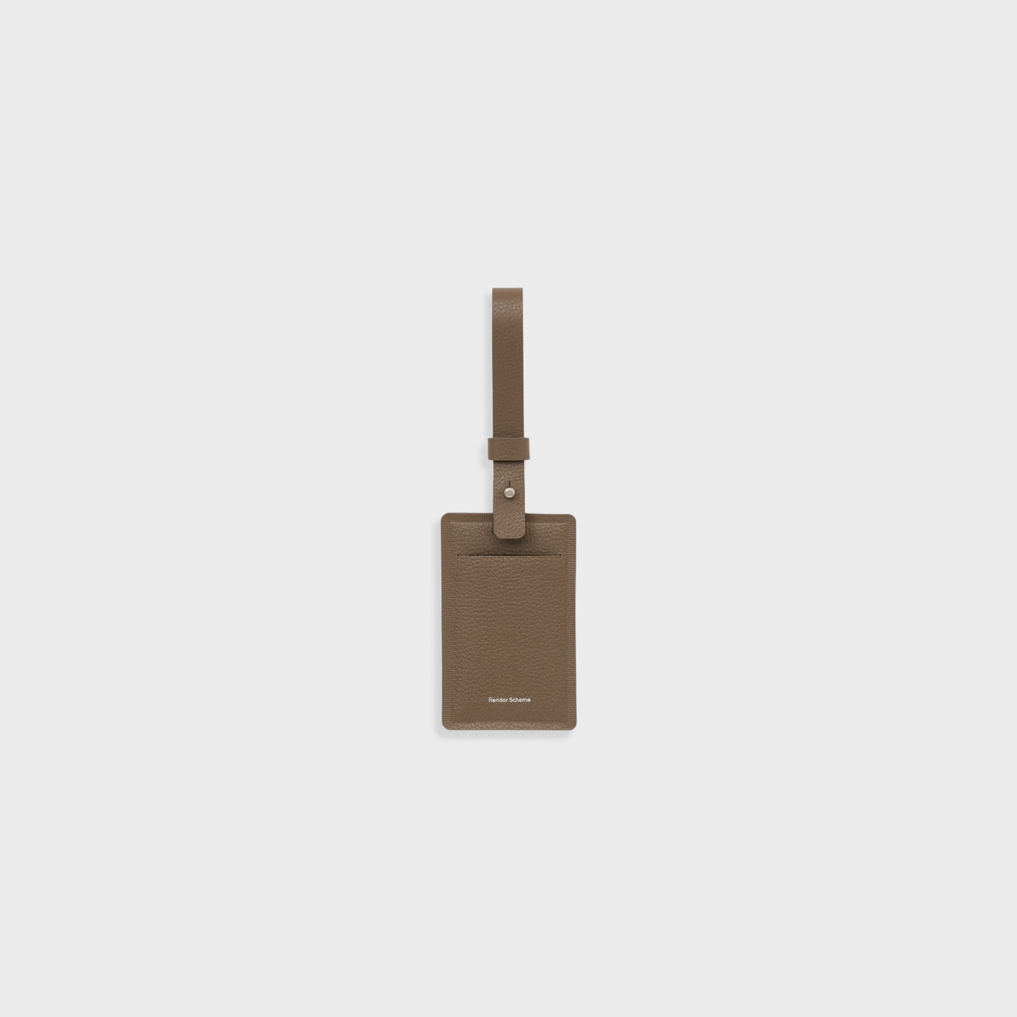 Hender Scheme Welder Luggage Tag - Taupe – Kith Japan