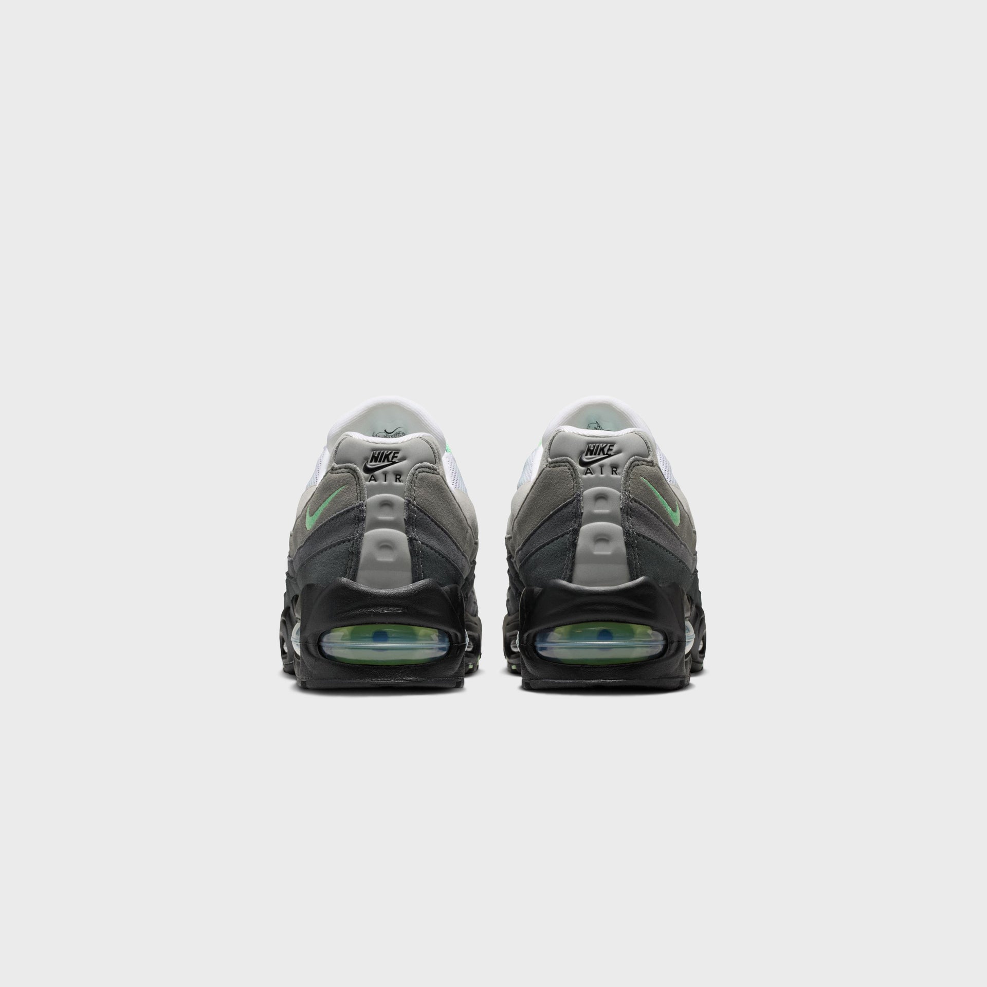 Nike WMNS Air Max 95 Big Bubble - Black / White / Medium Grey / Fresh Mint