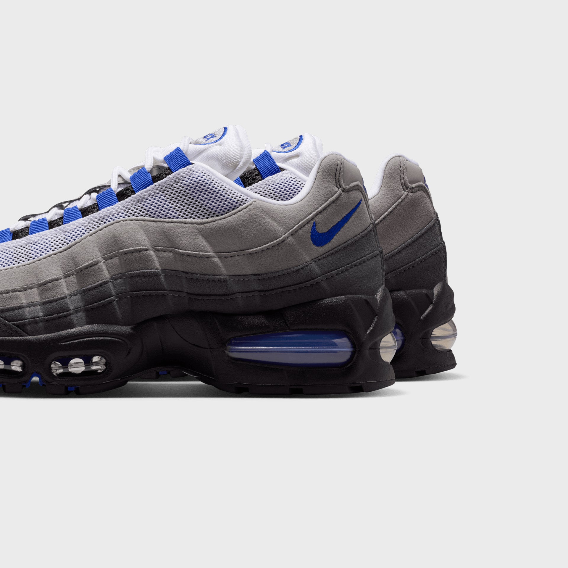 Nike WMNS Air Max 95 Big Bubble - Black / Old Royal / White / Med Grey / Anthracite / LT Graphite