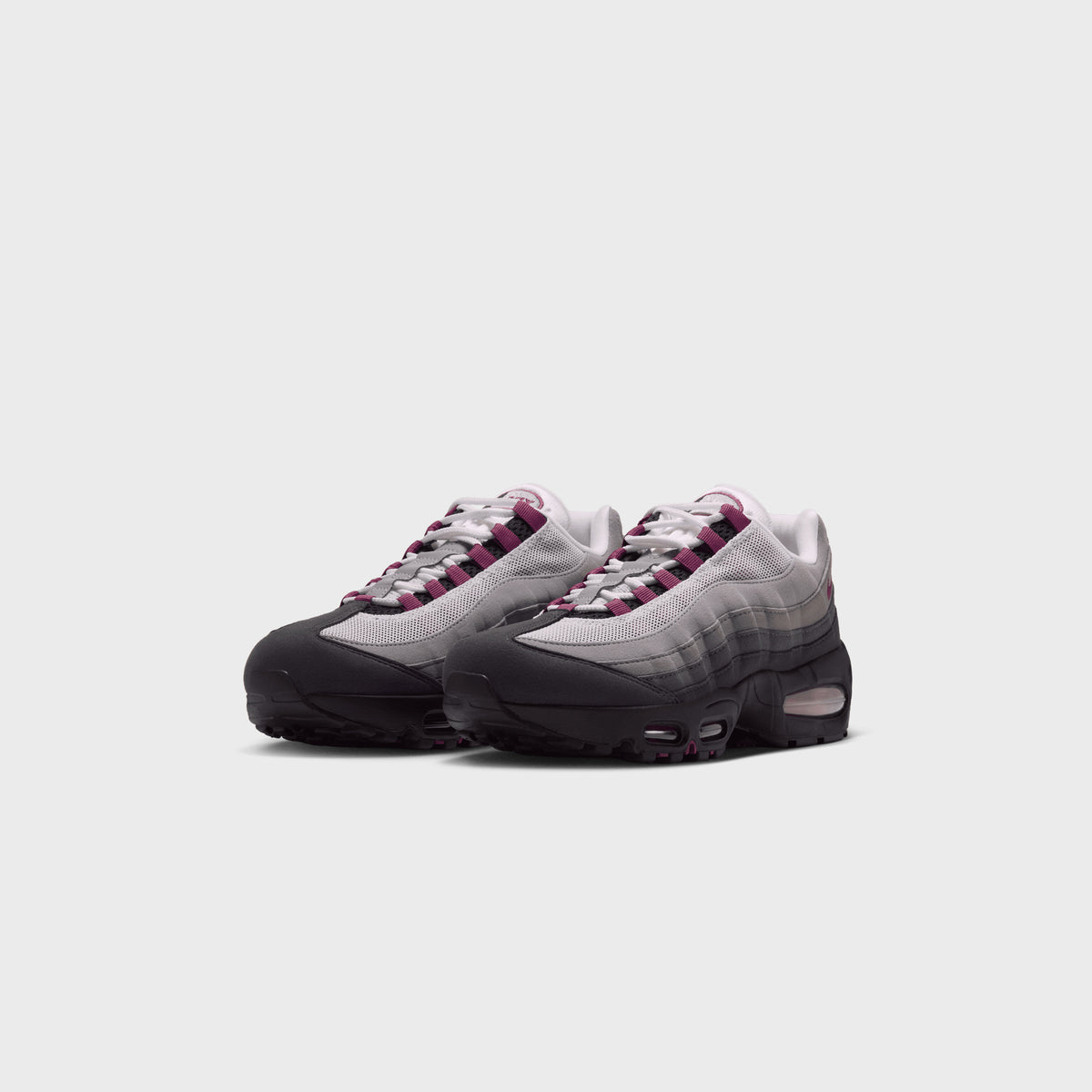 Nike WMNS Air Max 95 Big Bubble - Black / Pink Smoke / White / Medium Grey