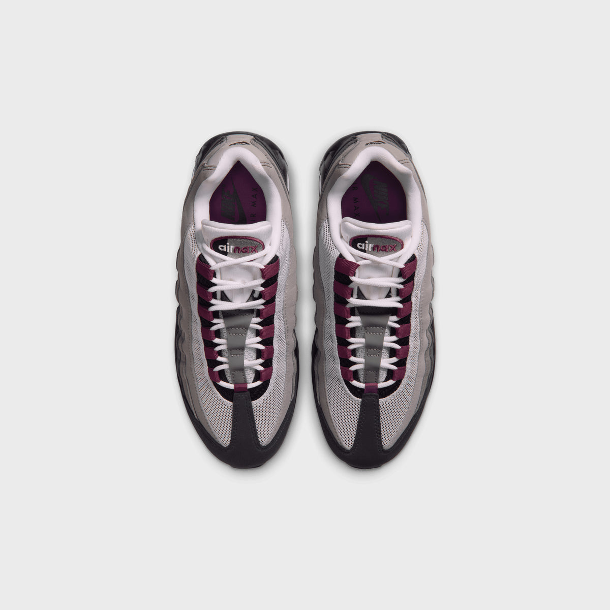 Nike WMNS Air Max 95 Big Bubble - Black / Pink Smoke / White / Medium Grey