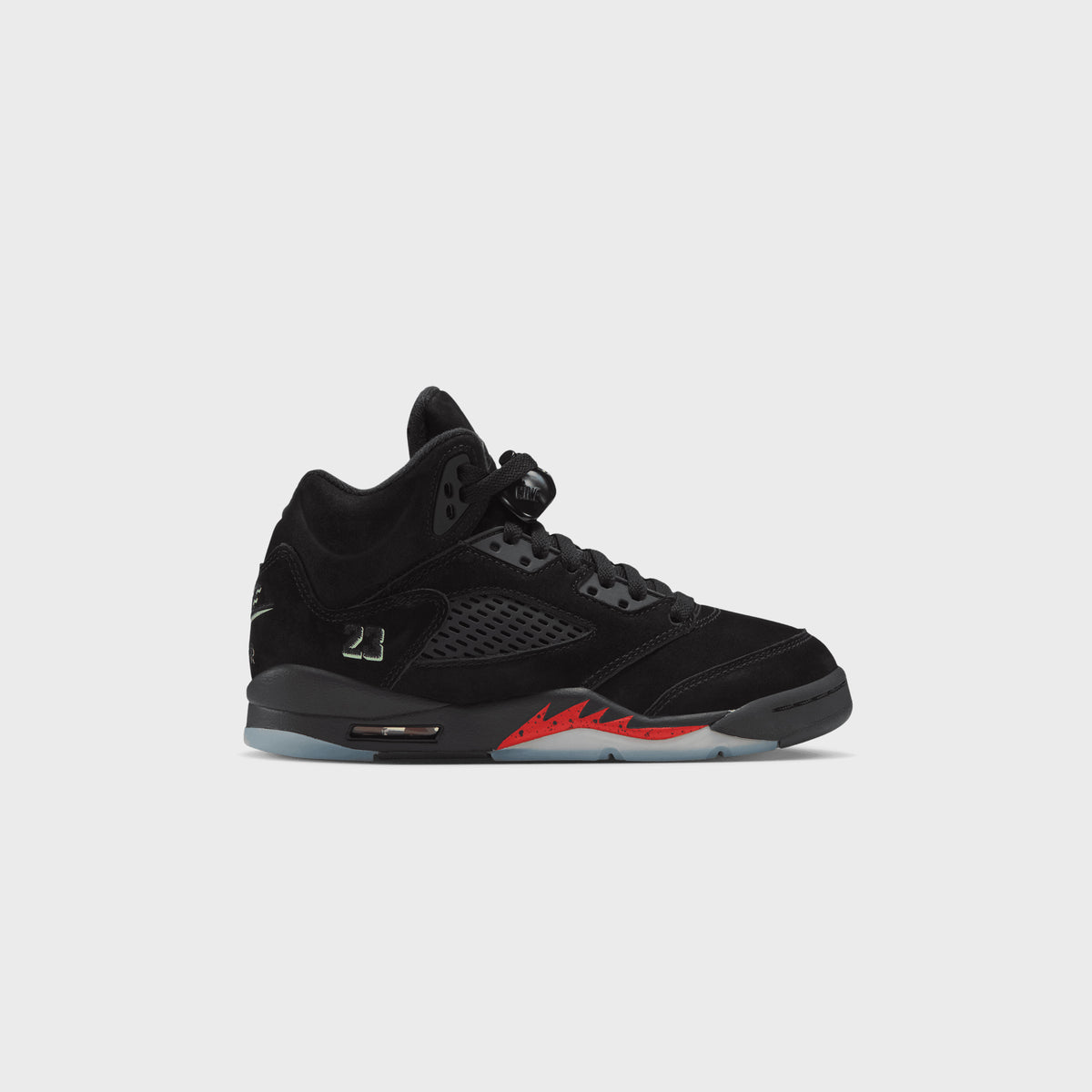 Jordan GS Air Jordan 5 Retro OG - Black / Picante Red / Glow In The Dark / Multi-Color