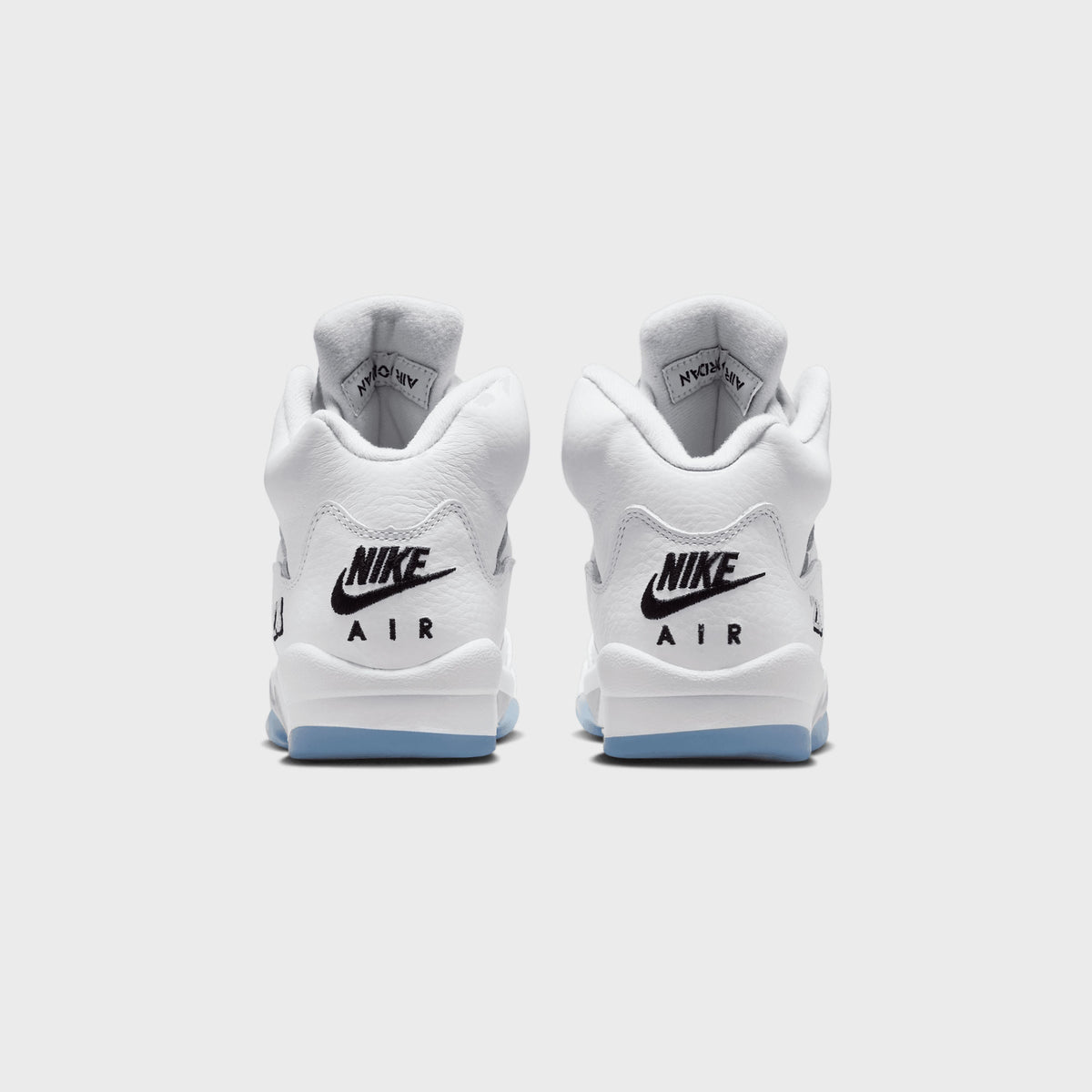 Jordan GS Air Jordan 5 Retro OG - White / Metallic Silver / Black