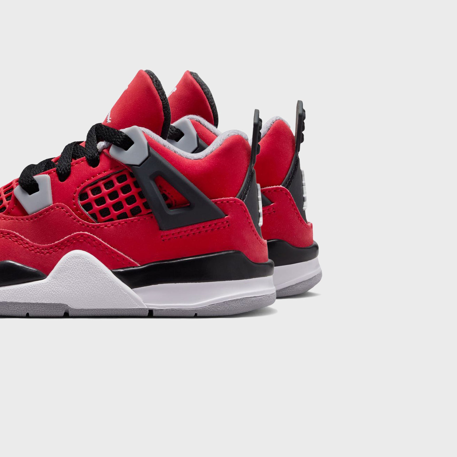 Jordan TD Air Jordan 4 Retro - Fire Red / White / Black / Cement Grey